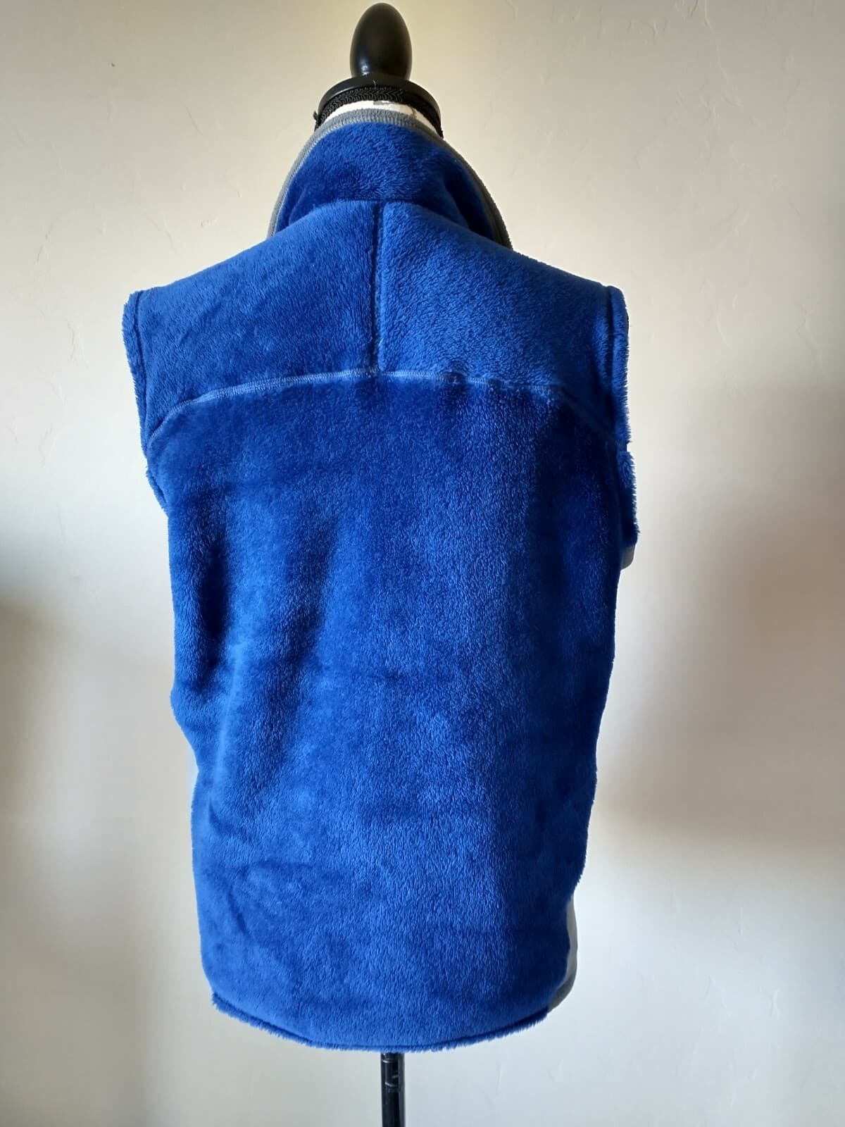 Patagonia Polartec Thermal Pro Fleece Vest Full Zip Pocket Blue Chest 42 in. - Thumbnail 5