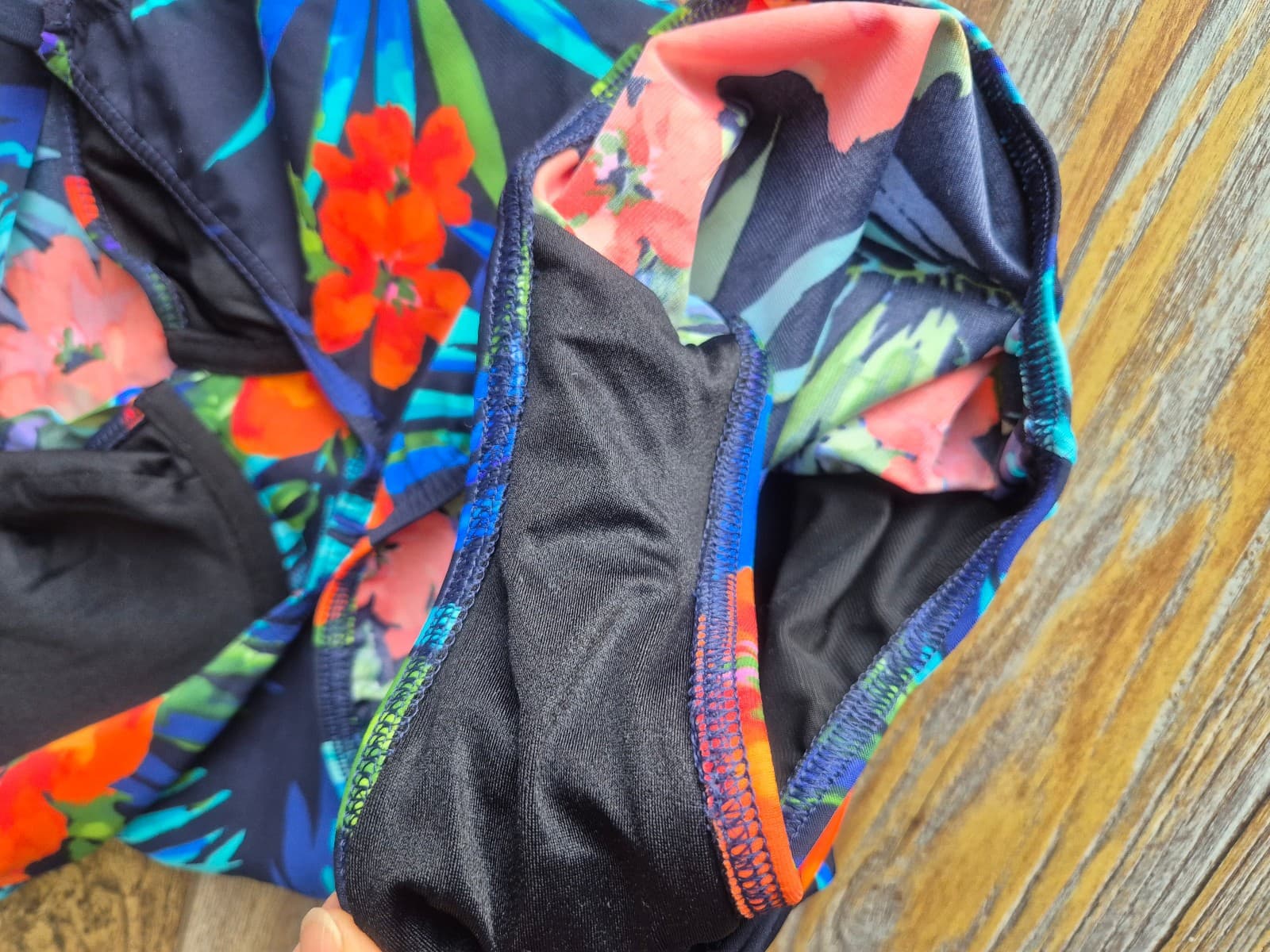 Miraclesuit Midnight Samoan Sunset Sanibel One Piece Swimsuit Ruched Slim Sz.12 - Thumbnail 9