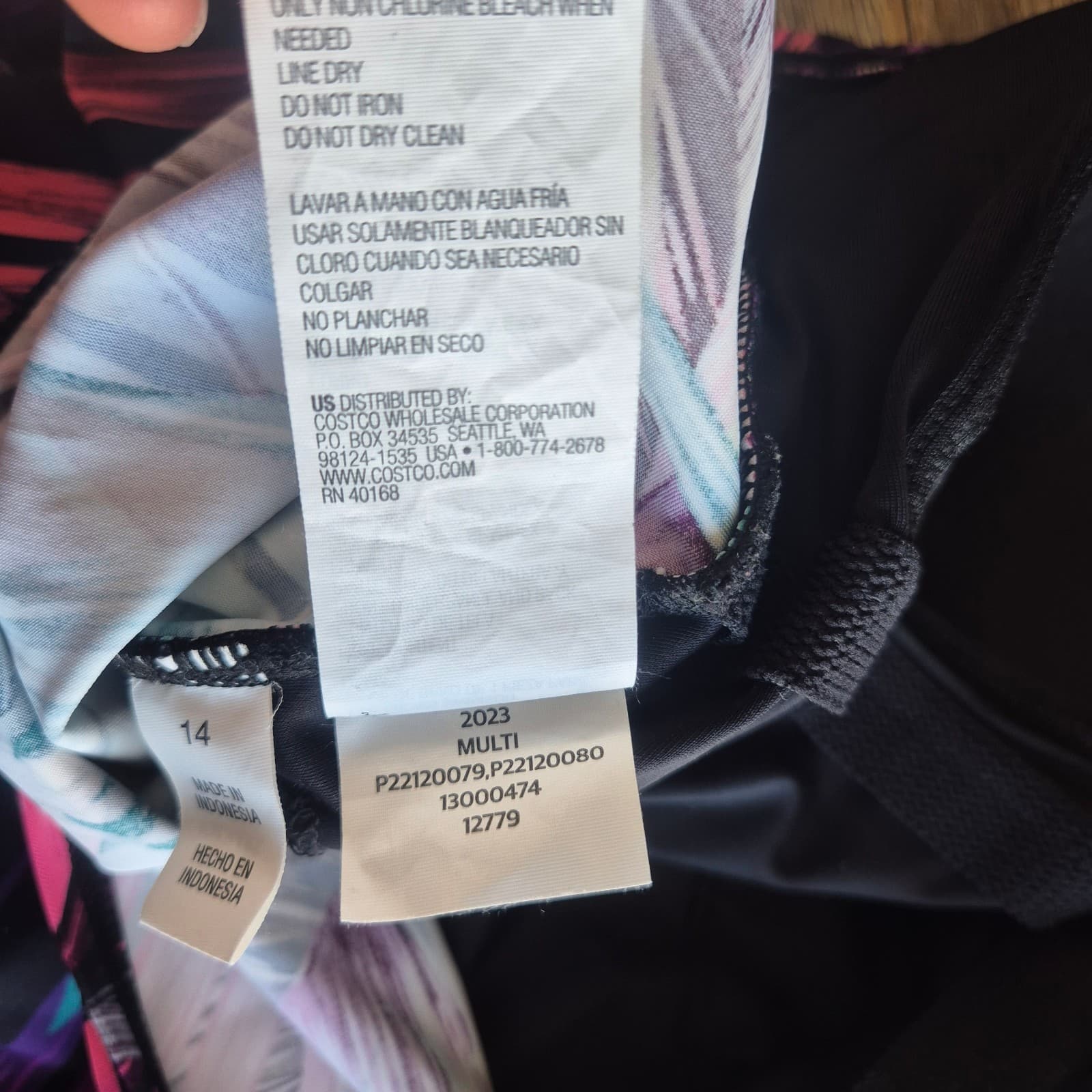 Miradonna by Miraclesuit Palms Multi Tummy Control One Piece Swimsuit Women's 14 - Thumbnail 13