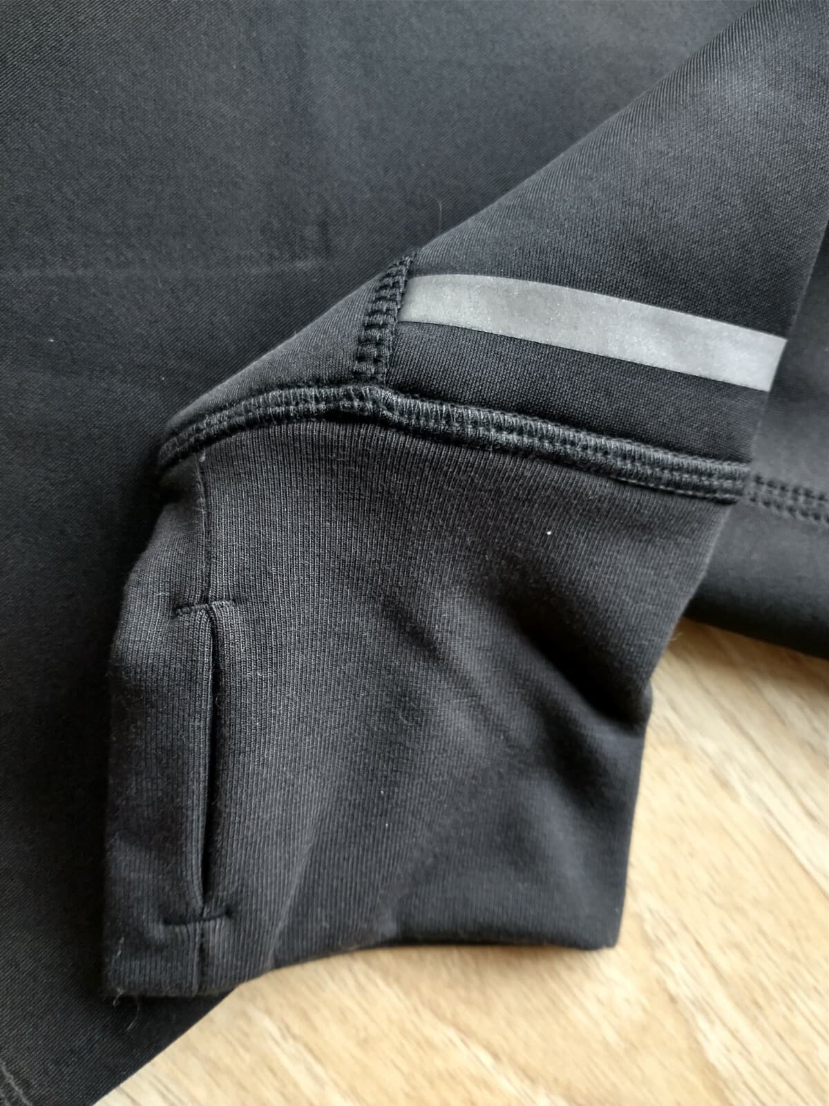 NWT BEBE Sport Women Scuba Sweatshirt Pullover Logo Crewneck Black Sz.M $99 - Thumbnail 7