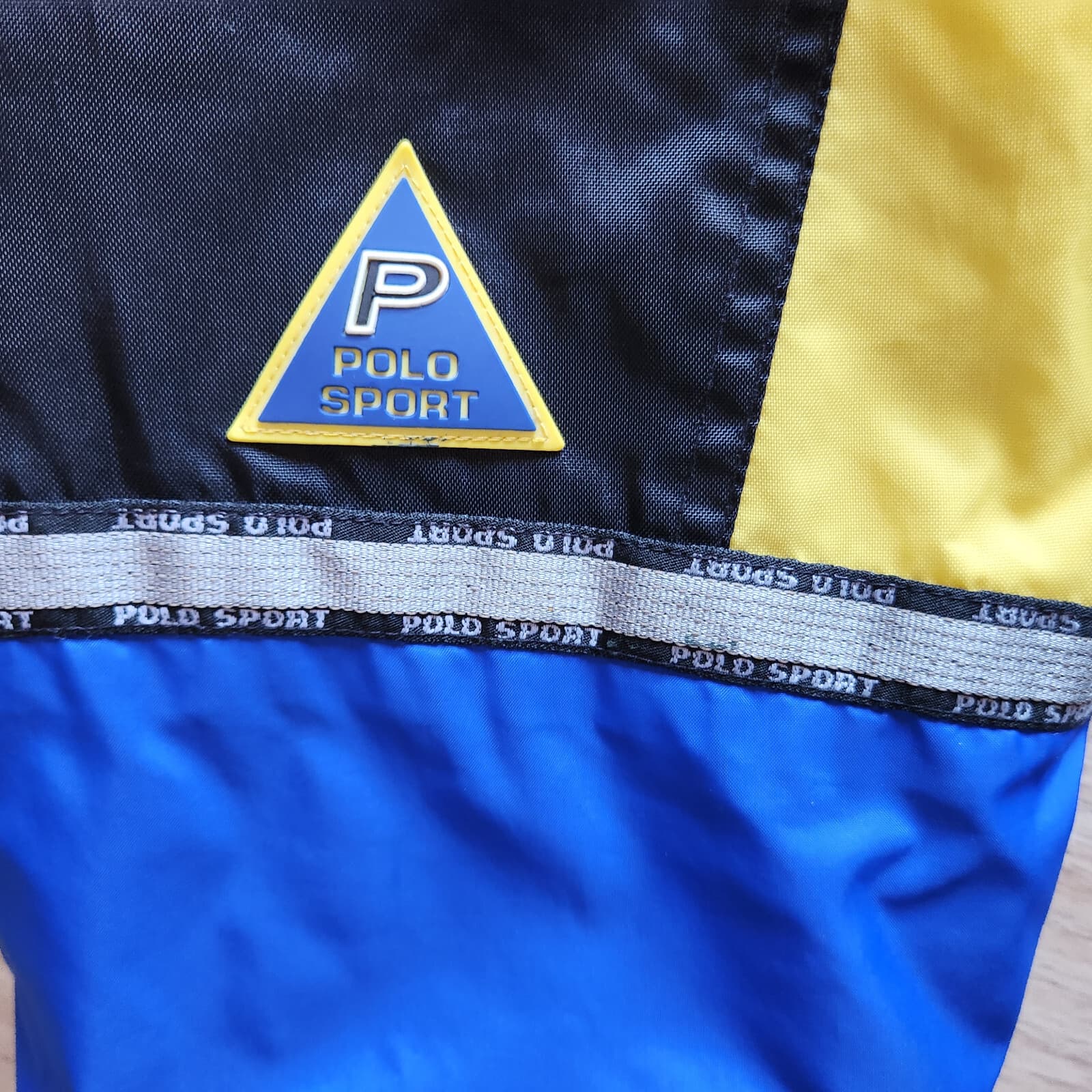 Vintage'90 Polo Sport Ralph Lauren Technical Winter Jacket Water Resistant Men L - Thumbnail 4