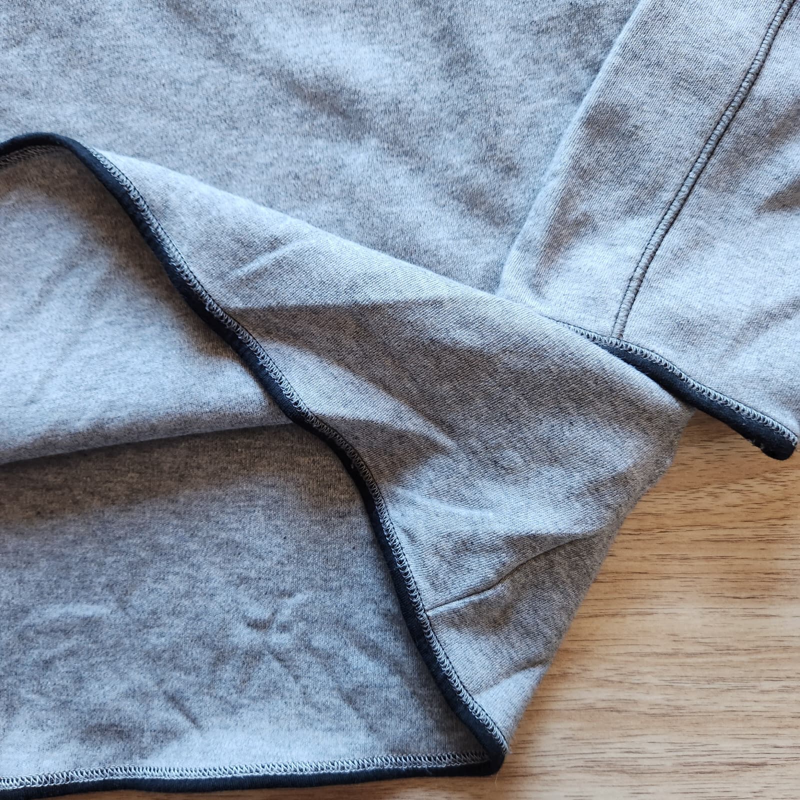 Robert Graham Elliot Quarter Zip Light Sweater Pullover 100% Cotton Grey Men's L - Thumbnail 4