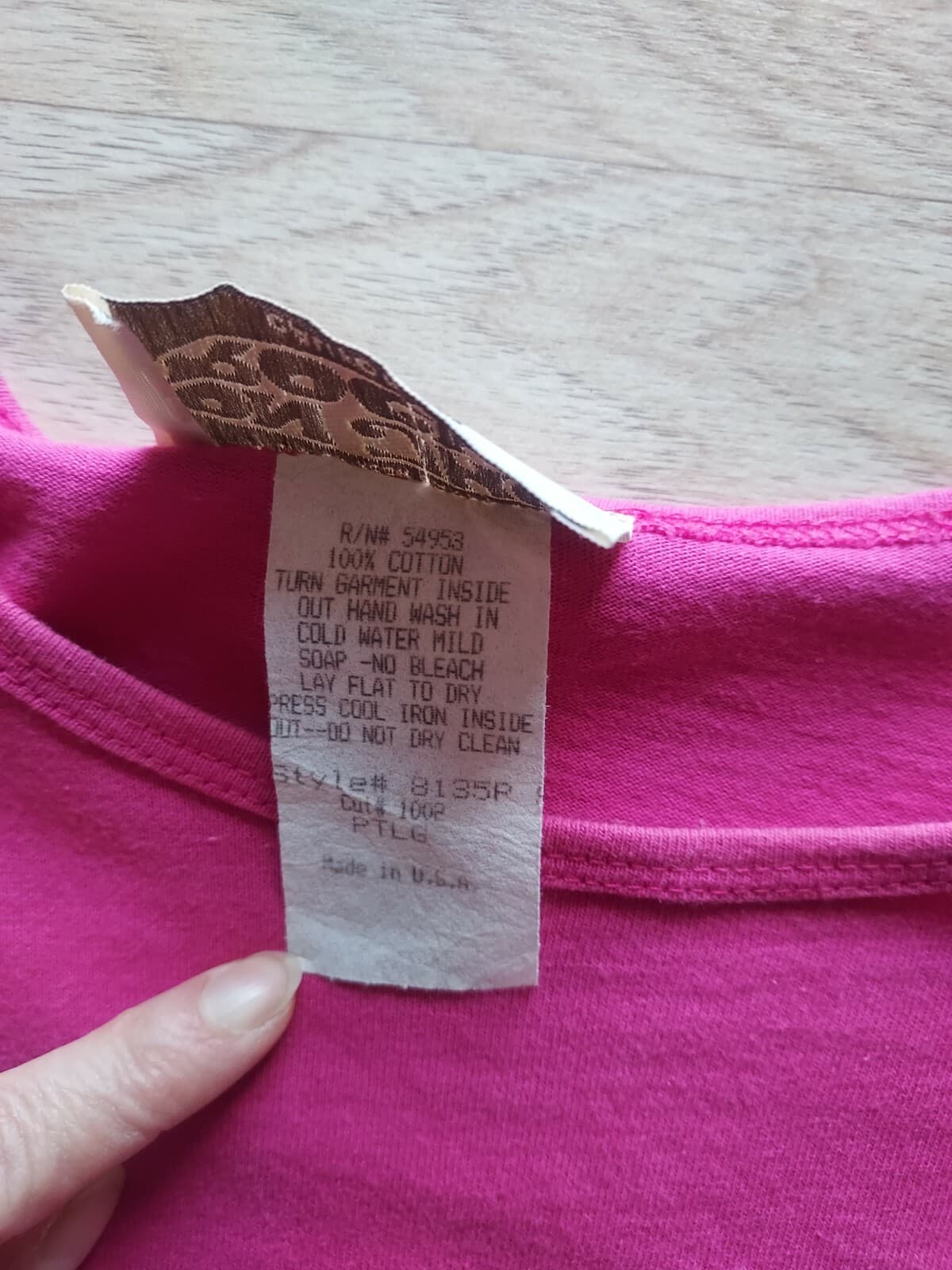 Vintage On The Rocks California Tribal Tunic Dress Short Sleeve Pink Sz.PL USA - Thumbnail 10