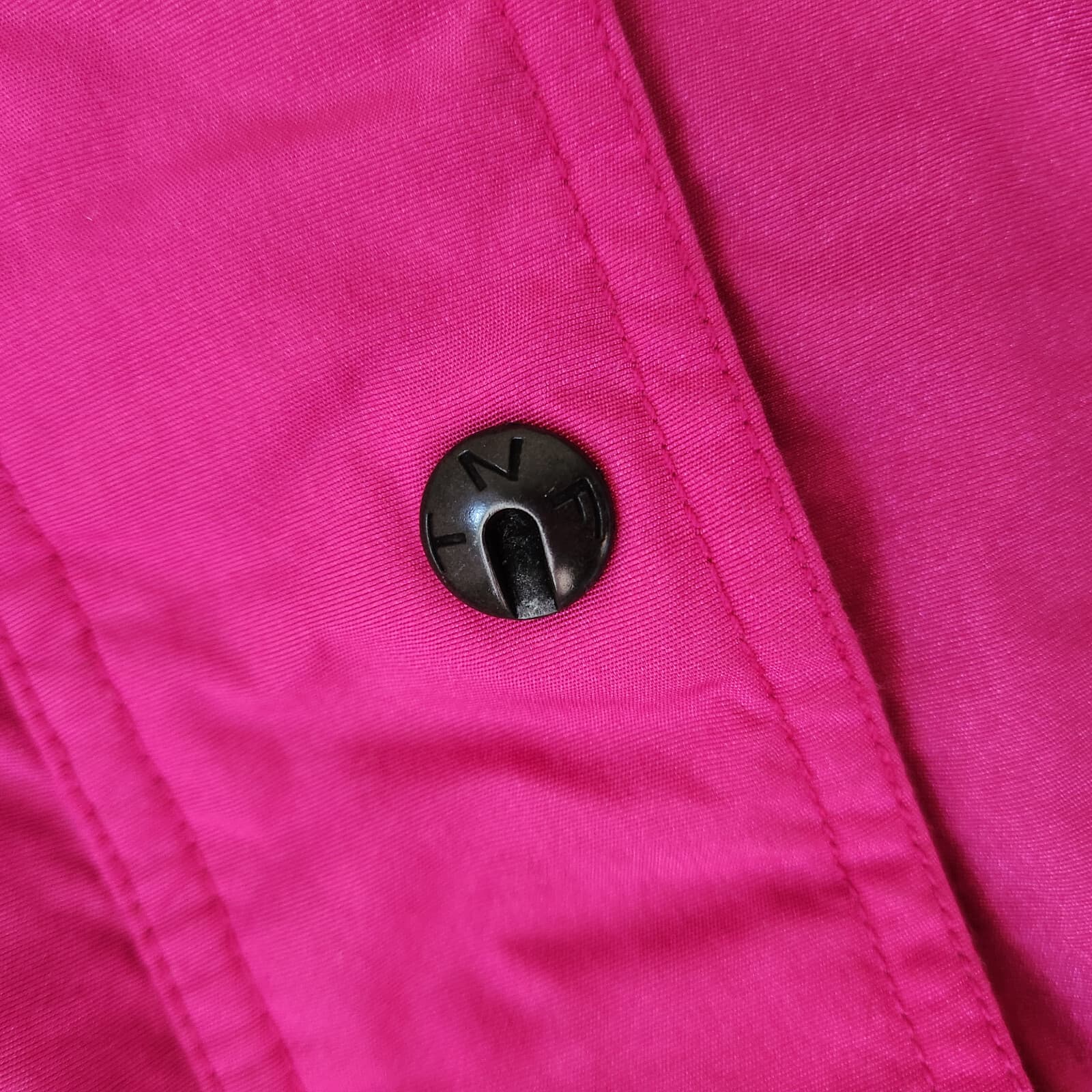 Vintage The North Face Extreme Light Hooded Ski Jacket Zip Pink Black Women's 8 - Thumbnail 7