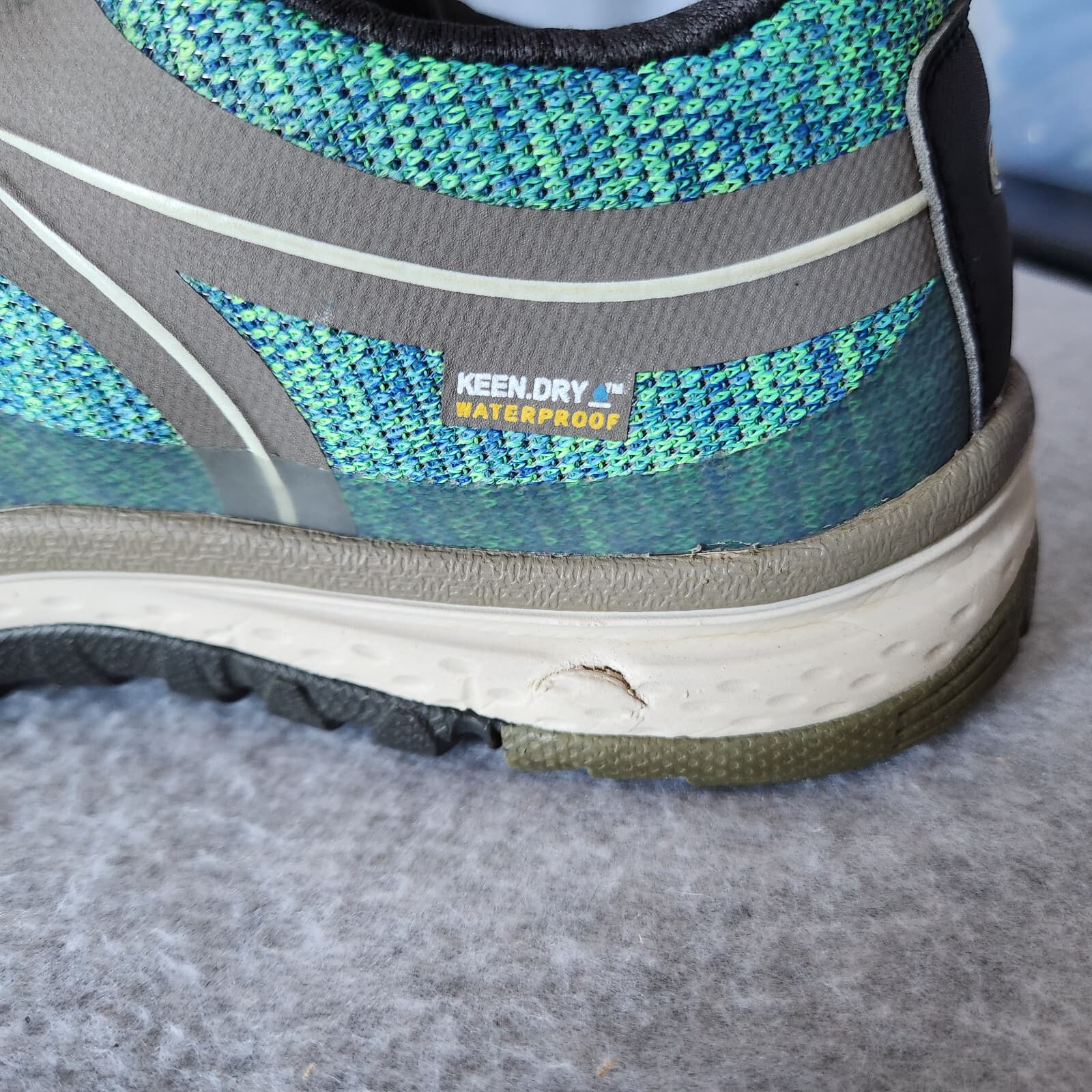 Keen Women's US10 Terradora Waterproof Hiking Outdoor Shoes Lace Blue-Green - Thumbnail 11