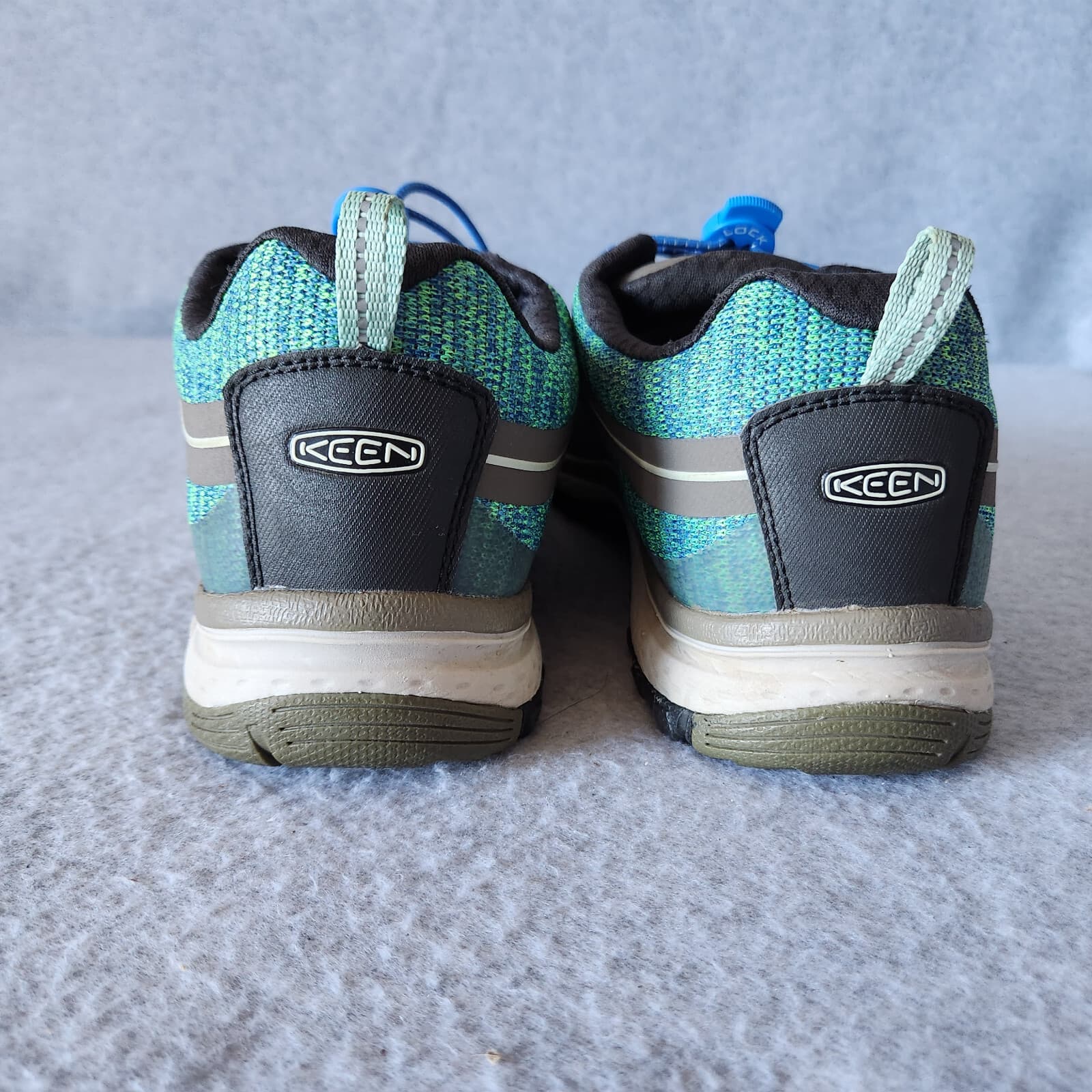 Keen Women's US10 Terradora Waterproof Hiking Outdoor Shoes Lace Blue-Green - Thumbnail 9