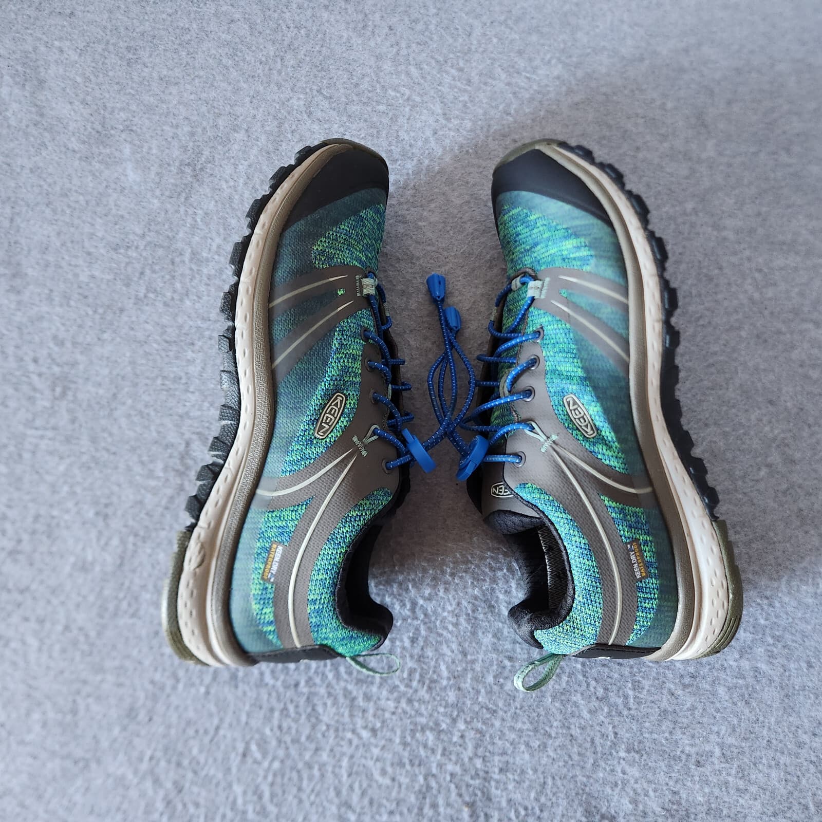 Keen Women's US10 Terradora Waterproof Hiking Outdoor Shoes Lace Blue-Green - Thumbnail 6