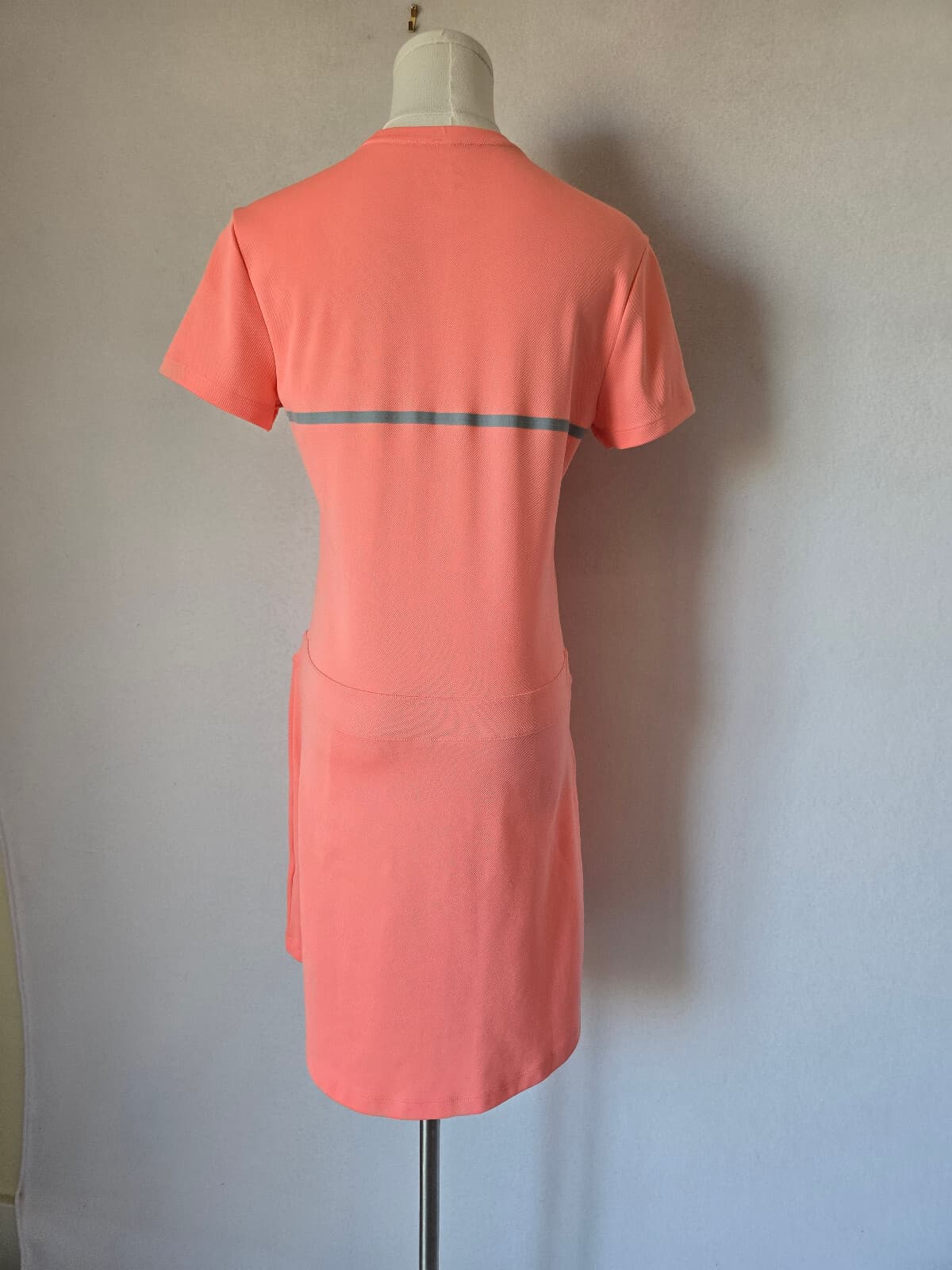 Nike Dri-Fit Mini Goft Dress Crew-Neck Short Sleeve Knit Polyester Pink Women S - Thumbnail 6