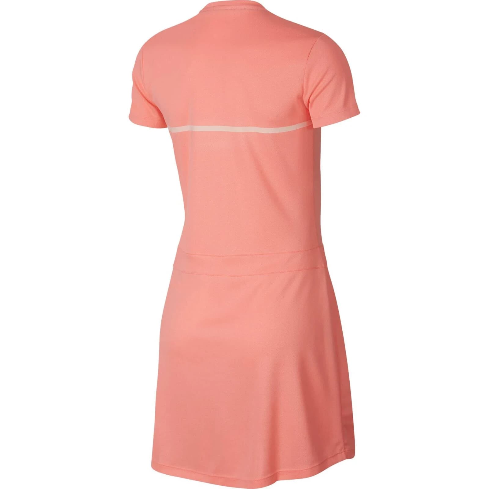 Nike Dri-Fit Mini Goft Dress Crew-Neck Short Sleeve Knit Polyester Pink Women S - Thumbnail 7