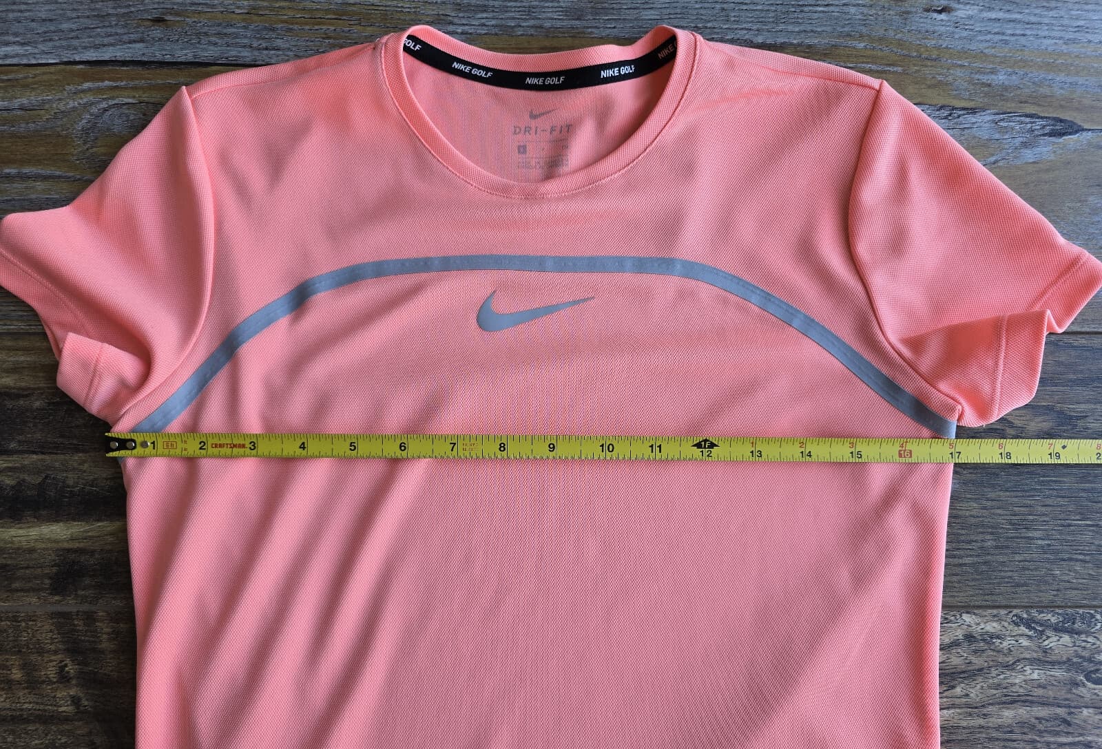 Nike Dri-Fit Mini Goft Dress Crew-Neck Short Sleeve Knit Polyester Pink Women S - Thumbnail 13
