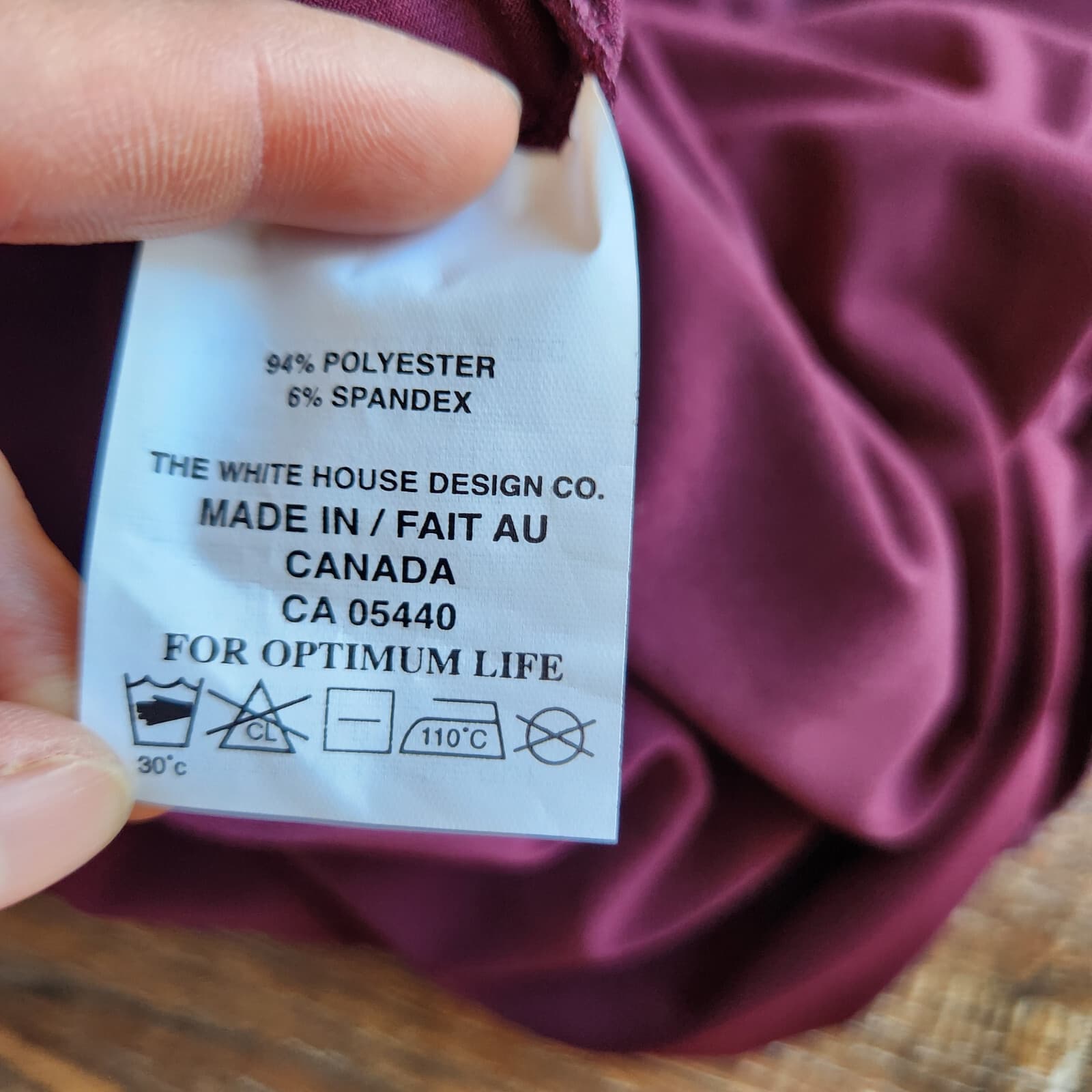 Sympli Swag Party Evening Jersey Draped Ruched Dress Long Sleeve Burgundy Sz.10 - Thumbnail 12