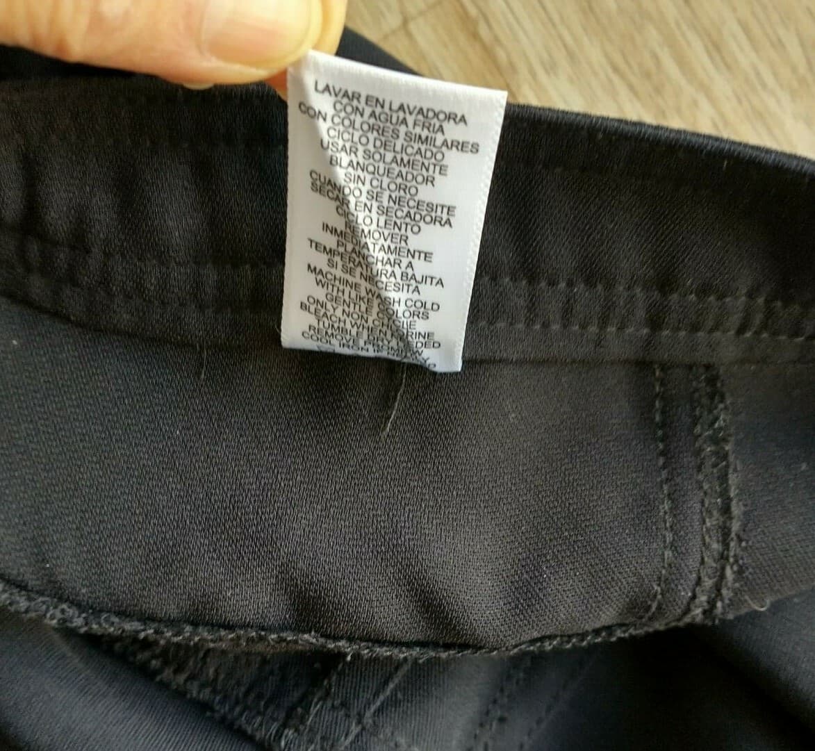 Derek Lam Women Knit Crop Pants Pleat-Front Pockets Zip Black Sz.14 - Thumbnail 9
