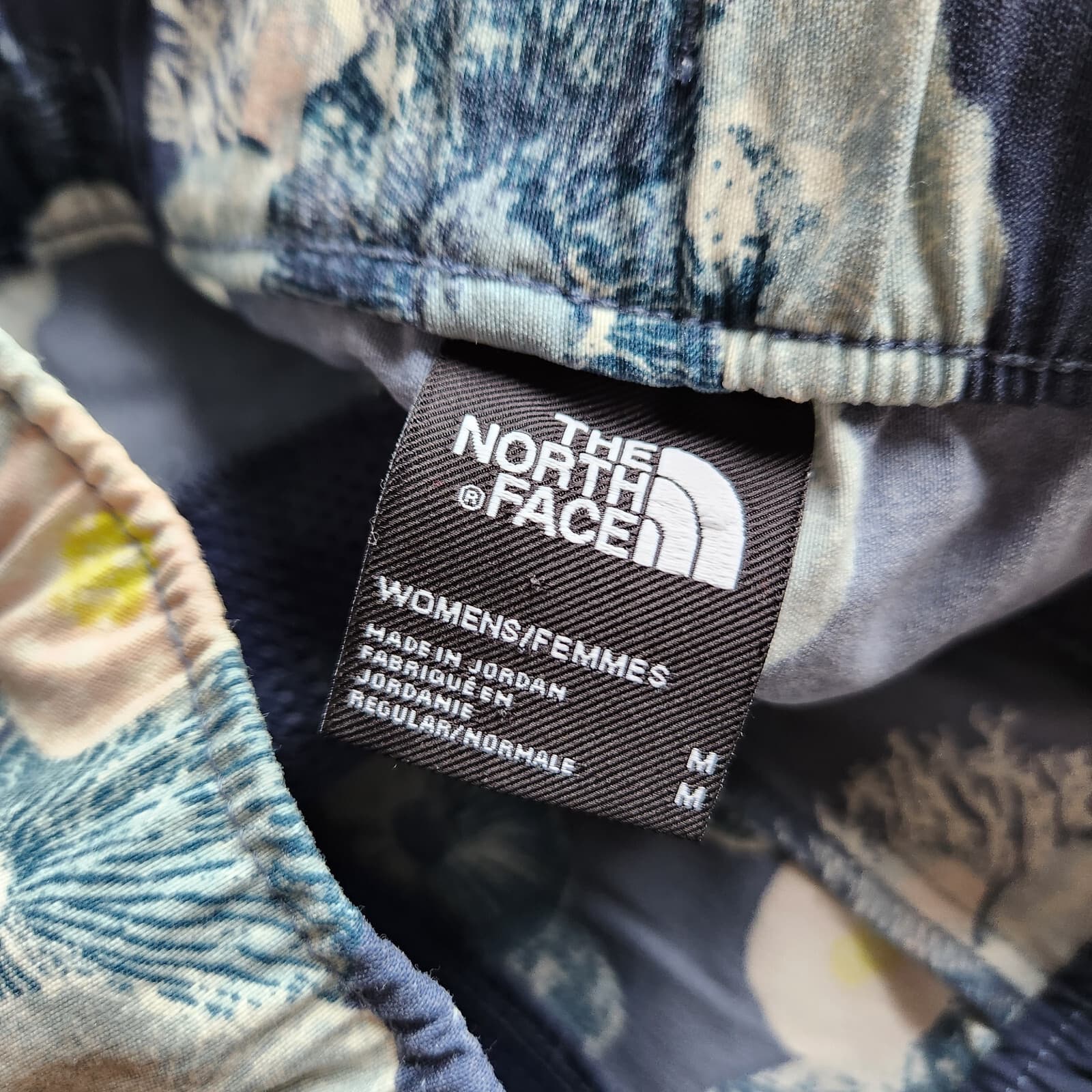 The North Face Women's M Class V Athletic Beach Shorts Drawstring Pocket Blue - Thumbnail 5