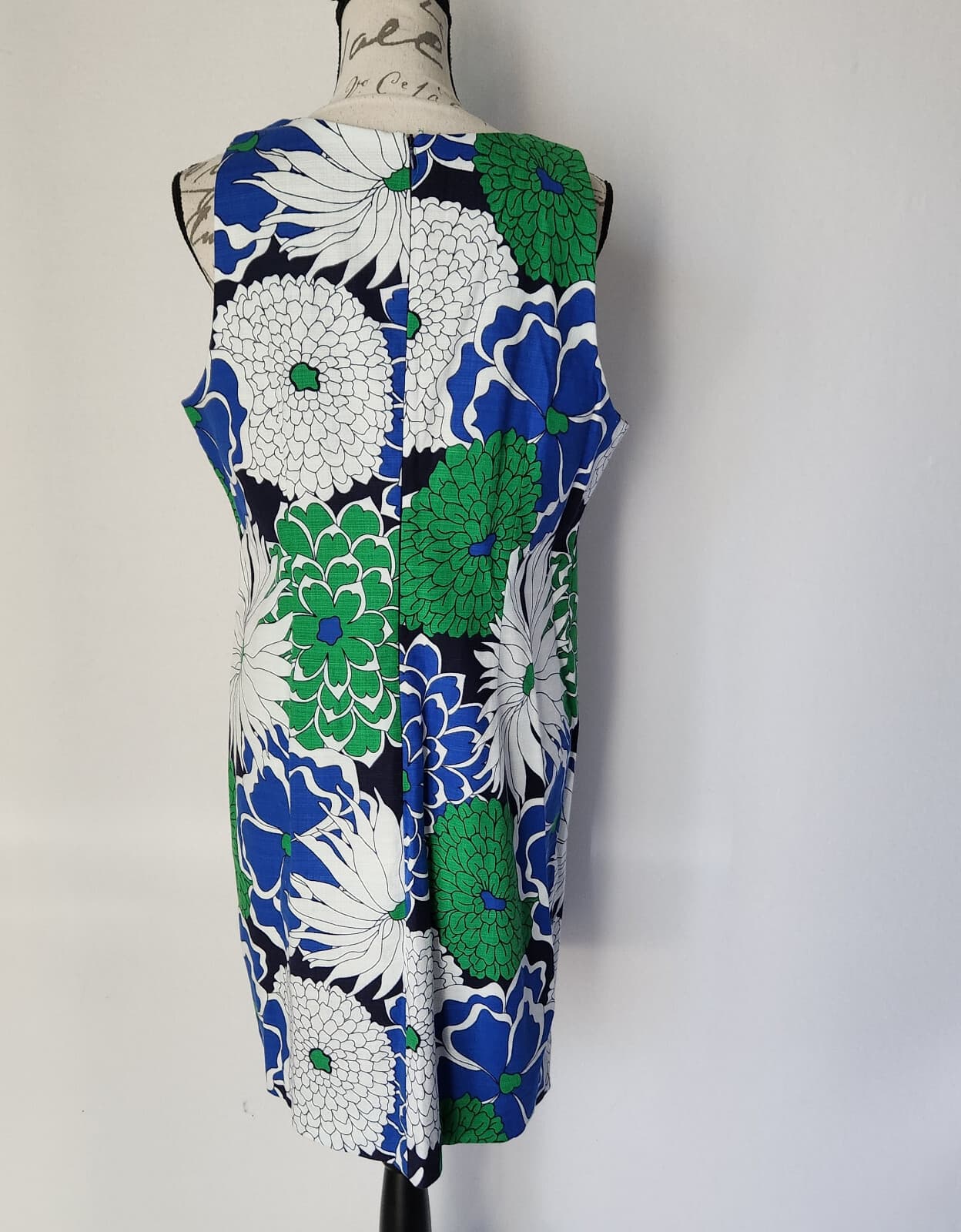 Eliza J Floral Mini Sheath Dress Sleeveless Lined Stretch Multicolor Women's 14 - Thumbnail 5