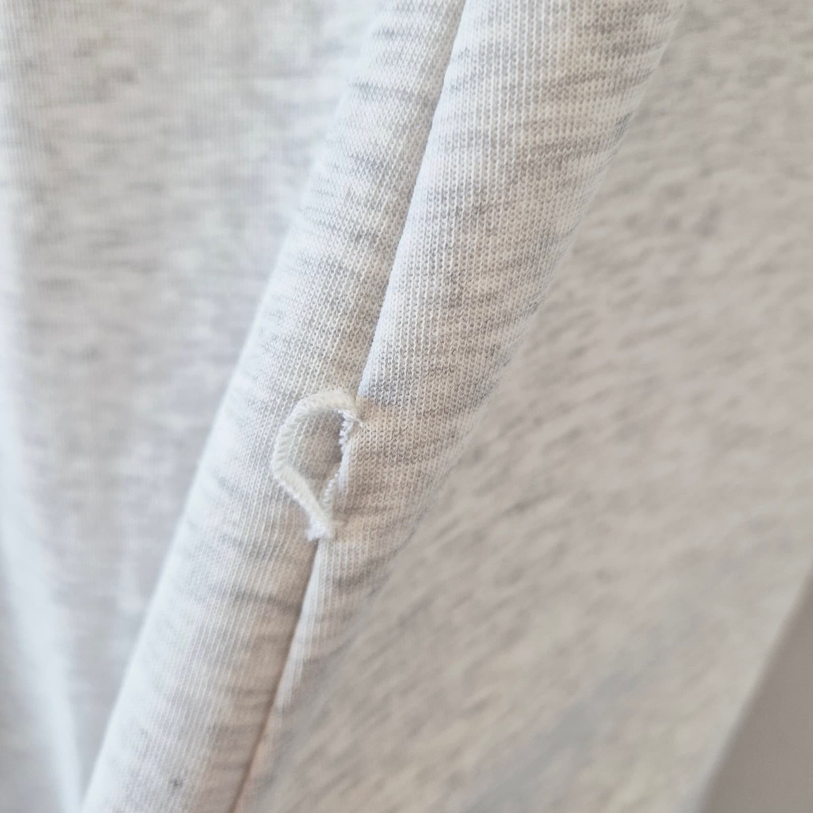 Max Mara Leisure Long Duster Open Front Top Cardigan Cap-Sleeve Pocket Grey XS - Thumbnail 7