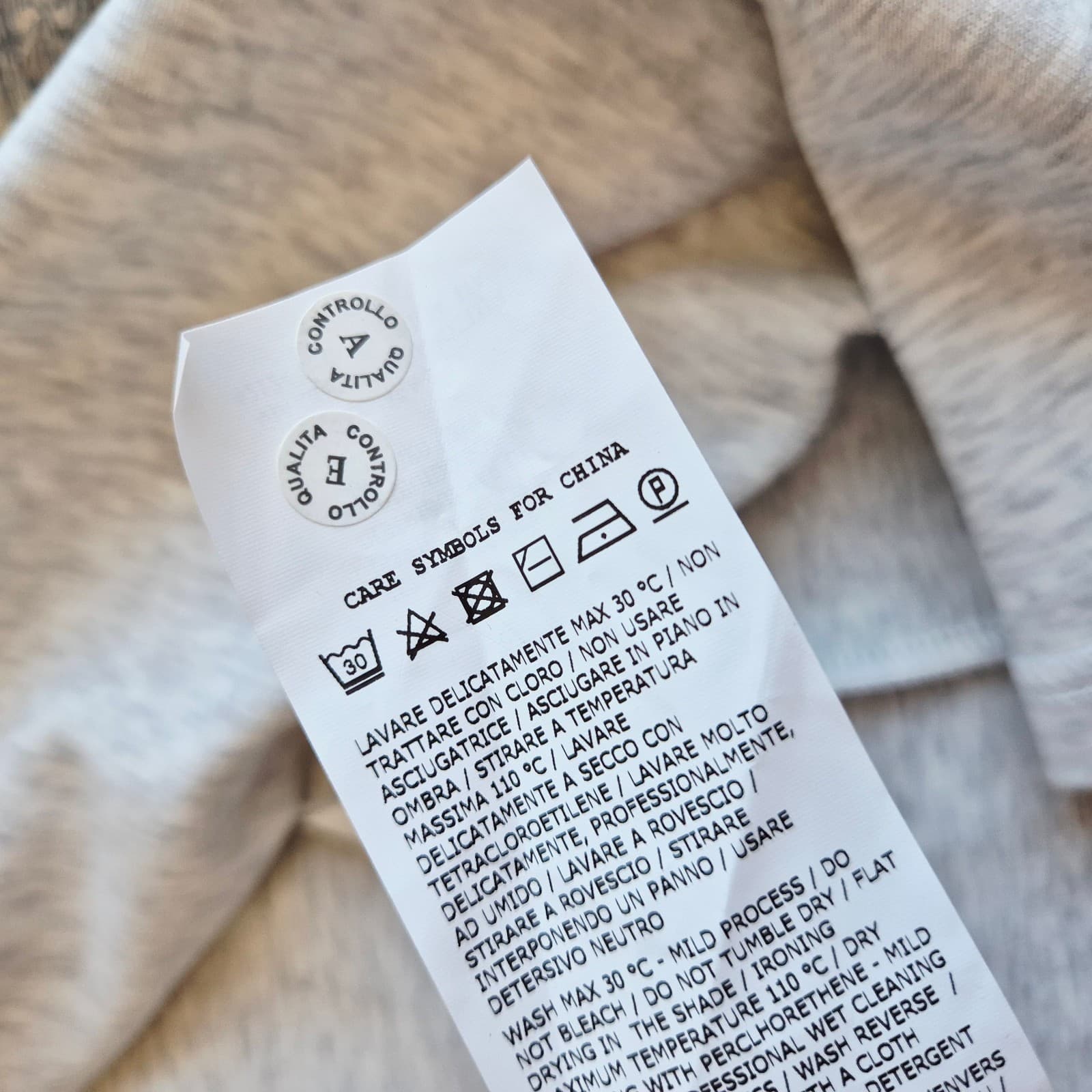 Max Mara Leisure Long Duster Open Front Top Cardigan Cap-Sleeve Pocket Grey XS - Thumbnail 11