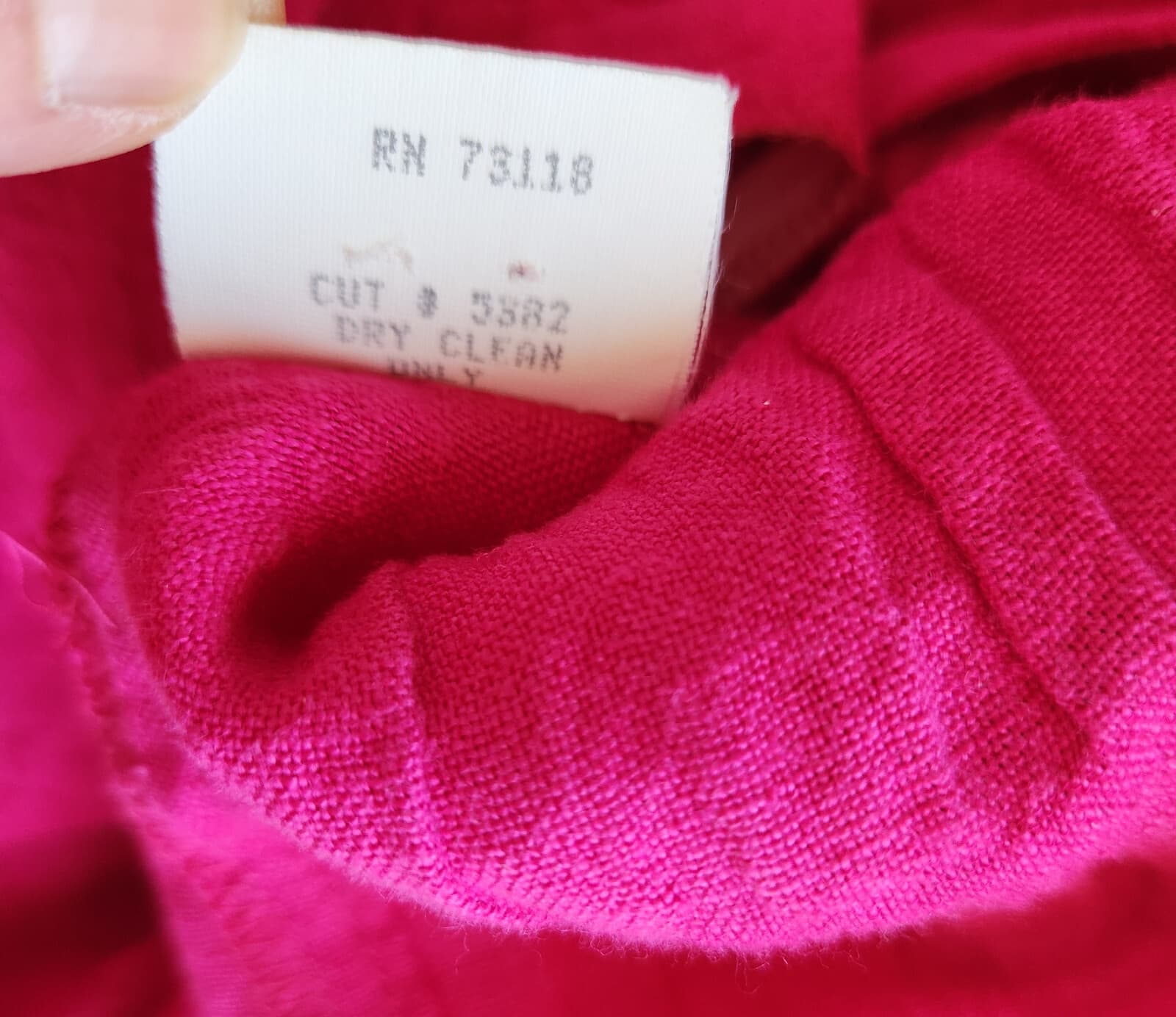 Vintage David Dart Collection Linen Blend Crinkle Tunic Shirt Button-Up Pink XL - Thumbnail 13