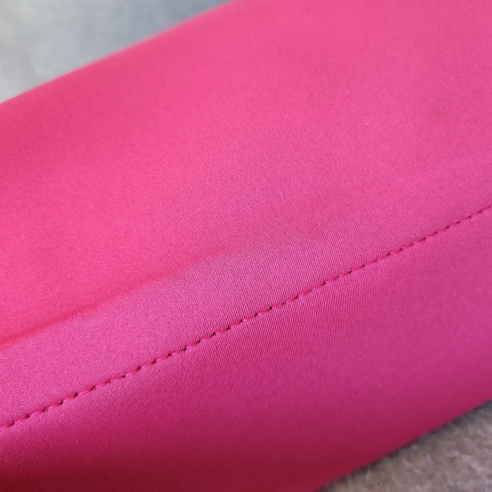 NWT Summersalt $80 Neoprene Beach Big Tote Red Pink 15"x13" - Thumbnail 9