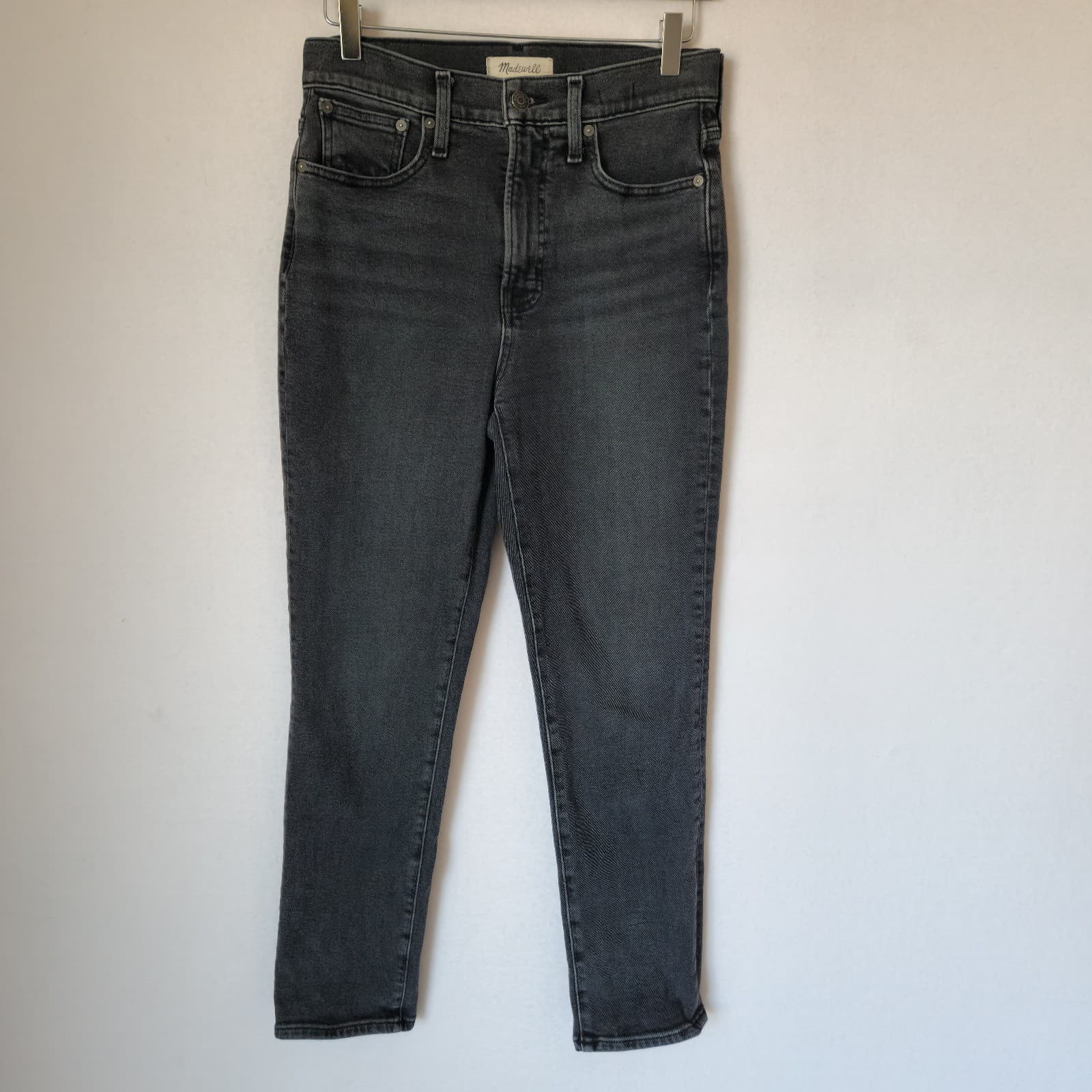 Madewell The Perfect Vintage Jeans High Rise Stretch Lunar Wash Black Women's 26 - Thumbnail 3