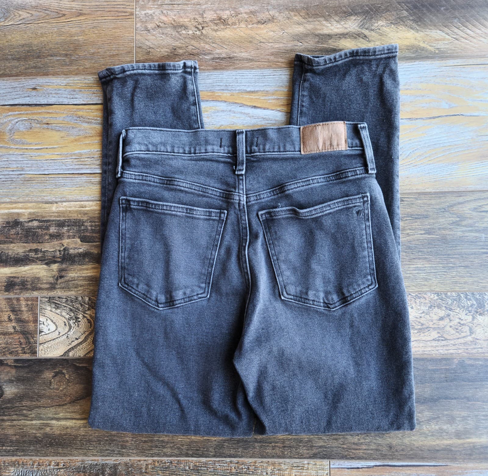 Madewell The Perfect Vintage Jeans High Rise Stretch Lunar Wash Black Women's 26 - Thumbnail 9