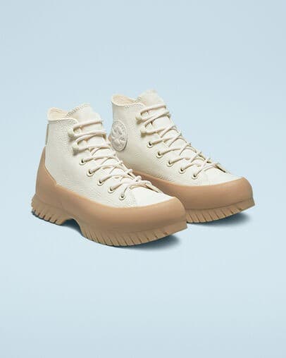 Converse Chuck Taylor All Star Lugged 2.0 Hi Sneaker Waterproof Leather M8 W10 - Thumbnail 8