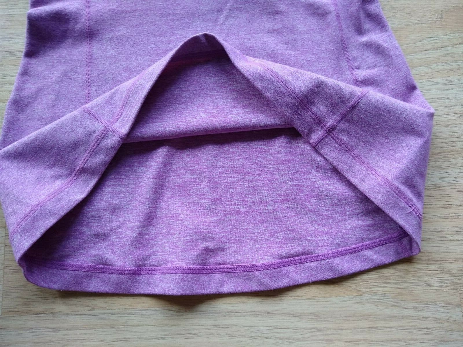Lululemon Women Knit Tank Top Sleeveless Racerback Shelf Bra Purple Sz.8 - Thumbnail 5