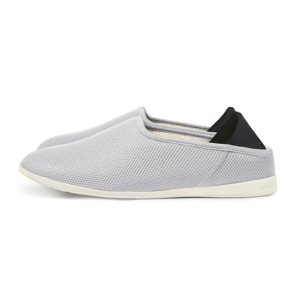 Mahabis Outdoor Slipper Wool Lining Comfort Water-Resistant Grey Unisex EU43 - Thumbnail 3