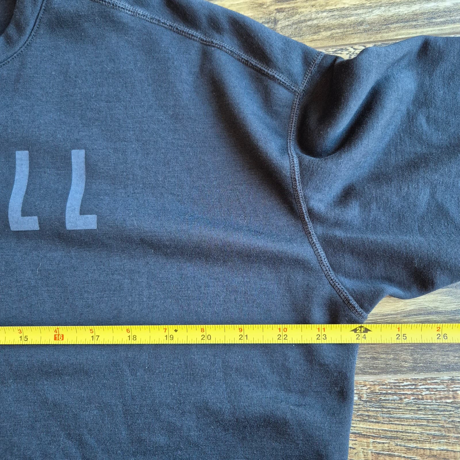 Nobull Legacy Spell-Out Women's L Crew Neck Sweatshirt Warm Fleece Lined Black - Thumbnail 10