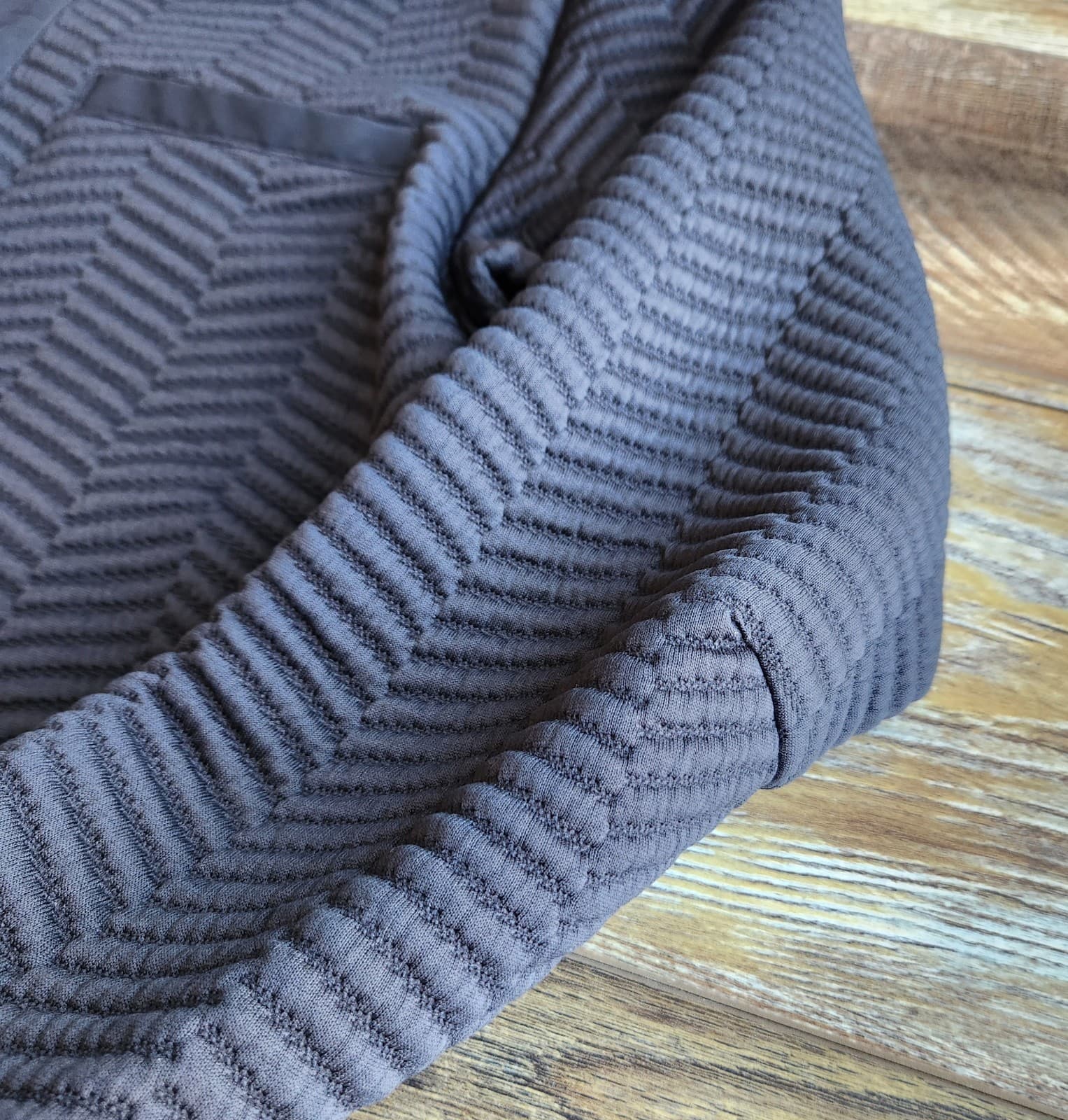 Helly Hansen Men's M Lillo Snap Sweater Pullover Chest-Pocket Quilted Knit Black - Thumbnail 10