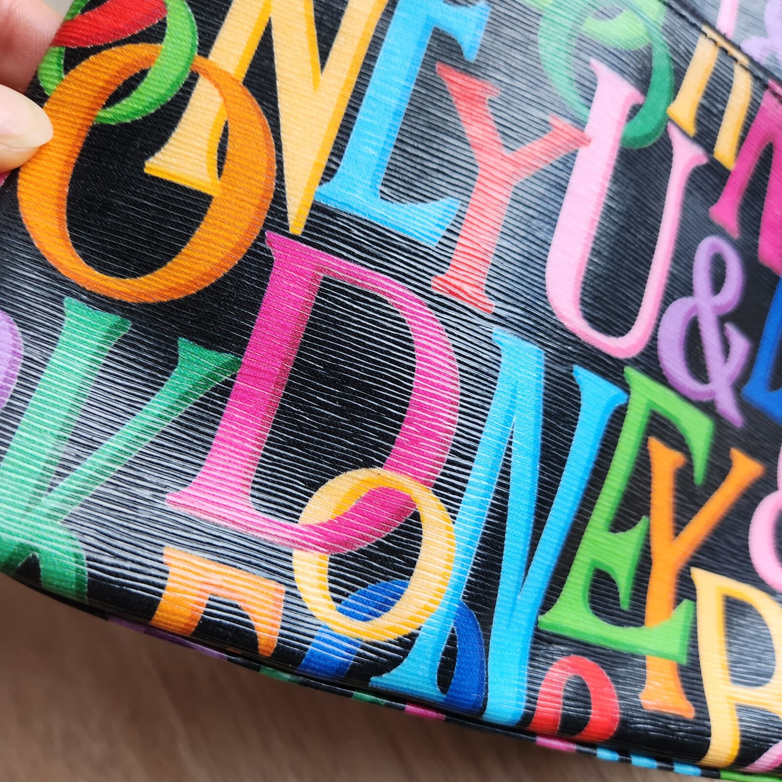 Dooney & Bourke Multicolor Grafica Retro Crossbody Bag Leather Polyvinyl-Coated - Thumbnail 5