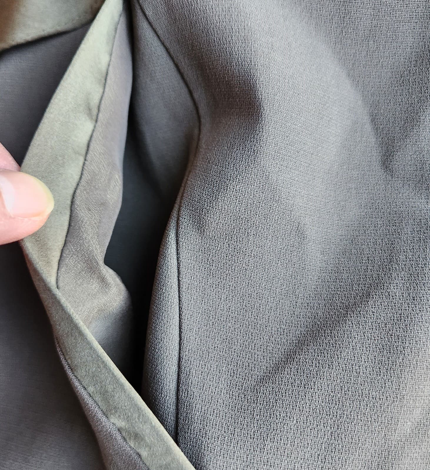 Cinq A Sept Leia Silk-Ruffle Bomber Jacket Zip-Up Pocket Olive Green Women's S - Thumbnail 12