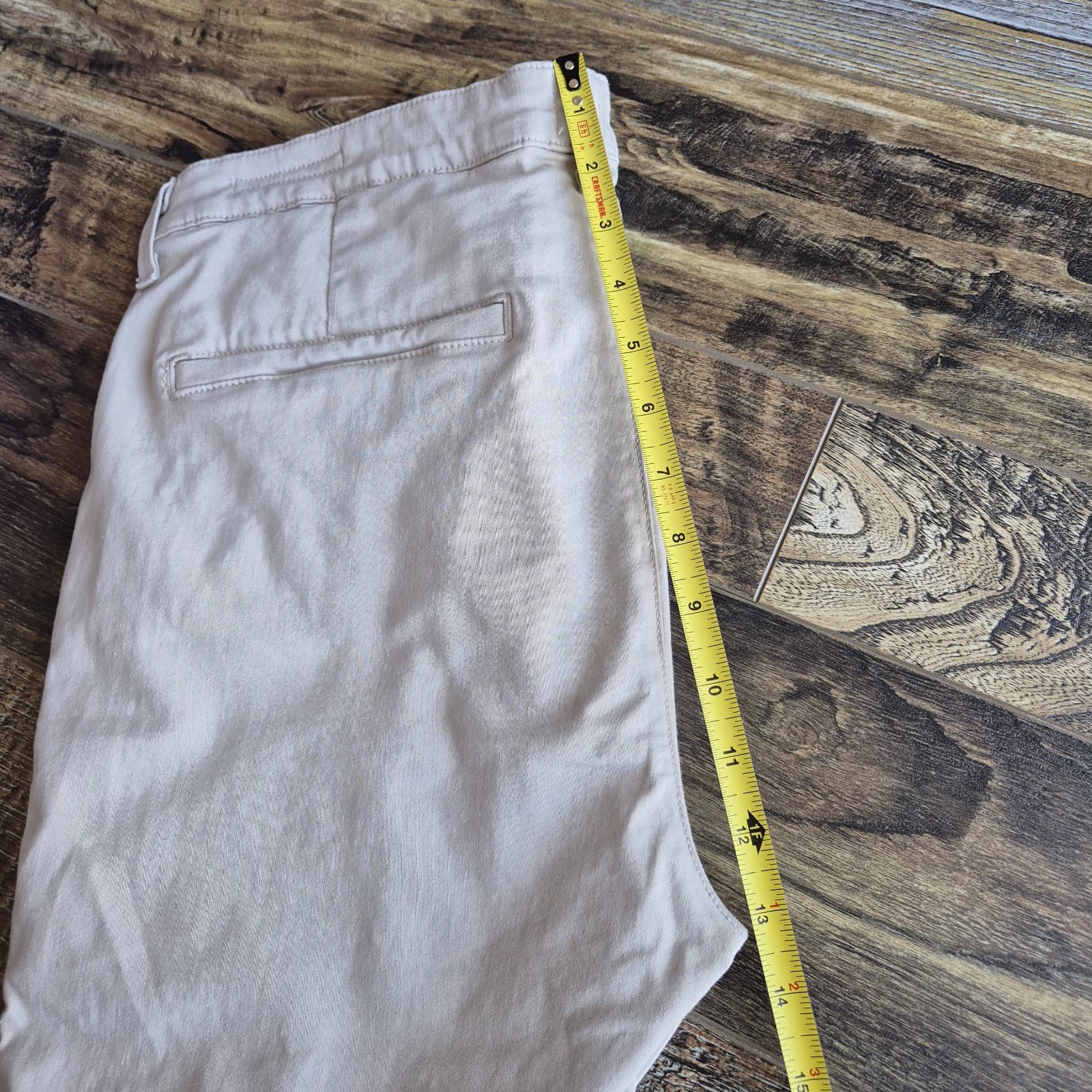 EDWIN Mason Oyster Slim Chino Shorts Stretch Cotton Blend Men's 30 Made in USA - Thumbnail 9
