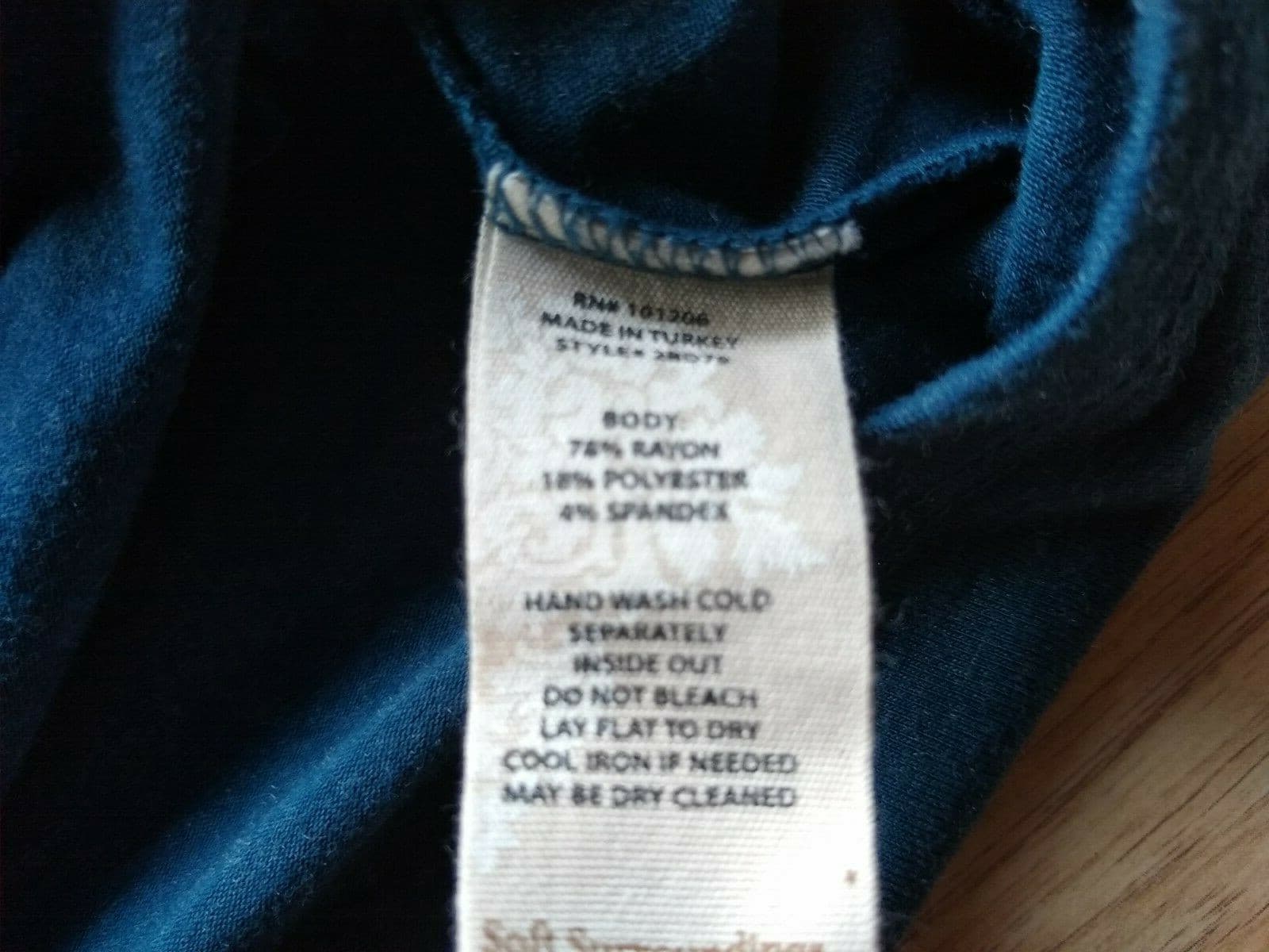 Soft Surroundings Perfect Layer Knit Sheath Dress 3/4 Sleeves Blue Sz.S - Thumbnail 12