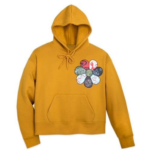 EUC Disney Parks Bambi Hoodie Pullover Sweatshirt Pocket Cotton Yellow Women 3X - Thumbnail 2