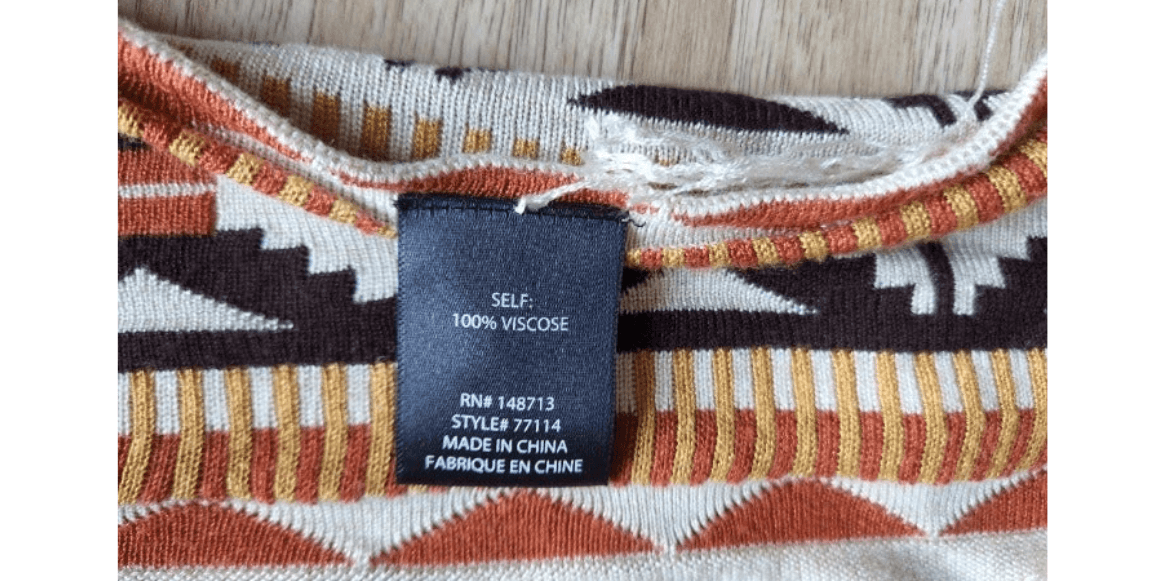 Idol Mind Rush Creek Southwest Aztec Poncho Tassel Fringe Beige Viscose Size S/M - Thumbnail 8
