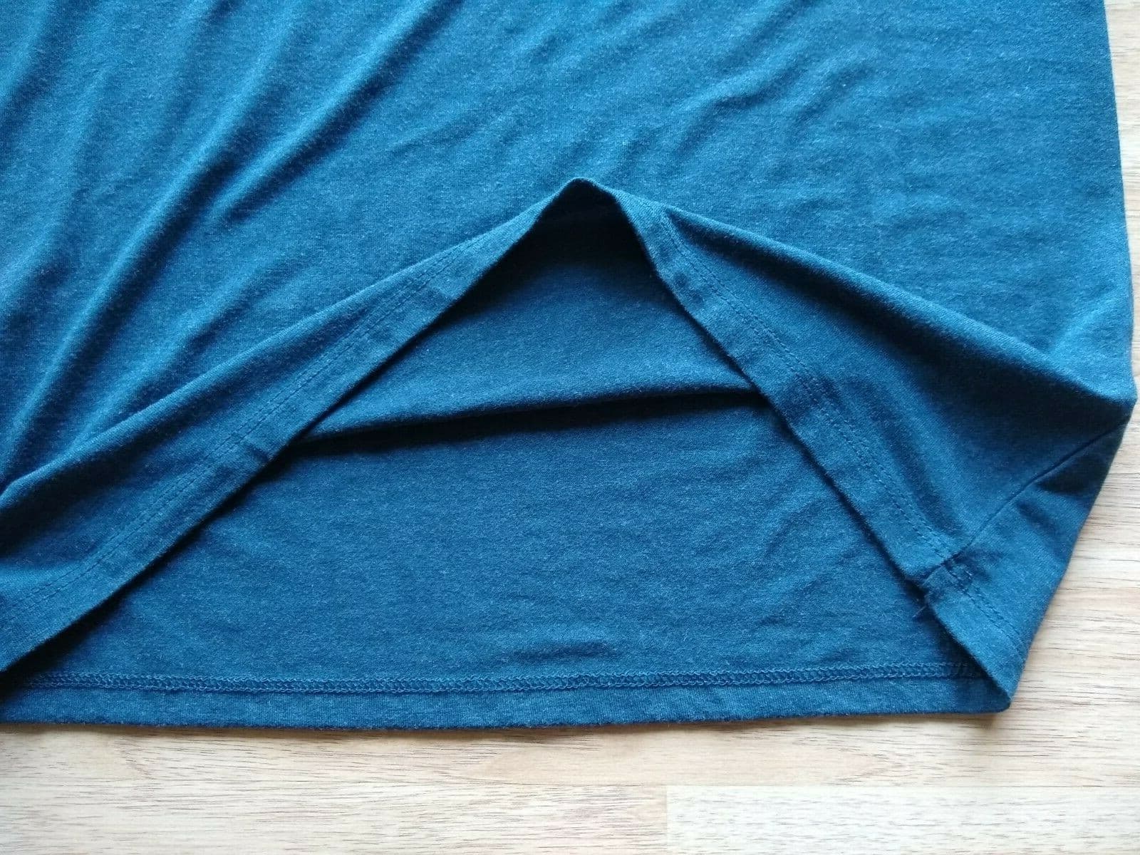 Soft Surroundings Perfect Layer Knit Sheath Dress 3/4 Sleeves Blue Sz.S - Thumbnail 8