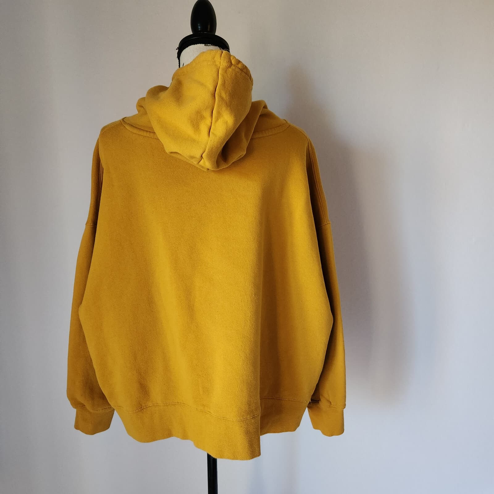 EUC Disney Parks Bambi Hoodie Pullover Sweatshirt Pocket Cotton Yellow Women 3X - Thumbnail 6