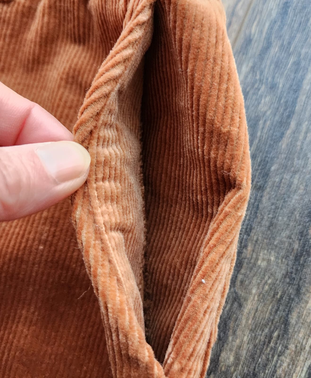 Boden Corduroy High Waist Short Zip Pocket Stretch Cotton Blend Brown Women's 8 - Thumbnail 5