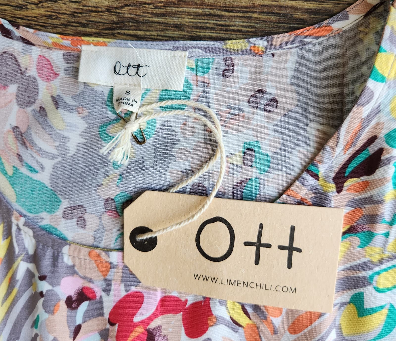 NWT Lime N Chili OTT Floral Sleeveless Maxi Dress Pocket Rayon Multicolor Sz.S - Thumbnail 11