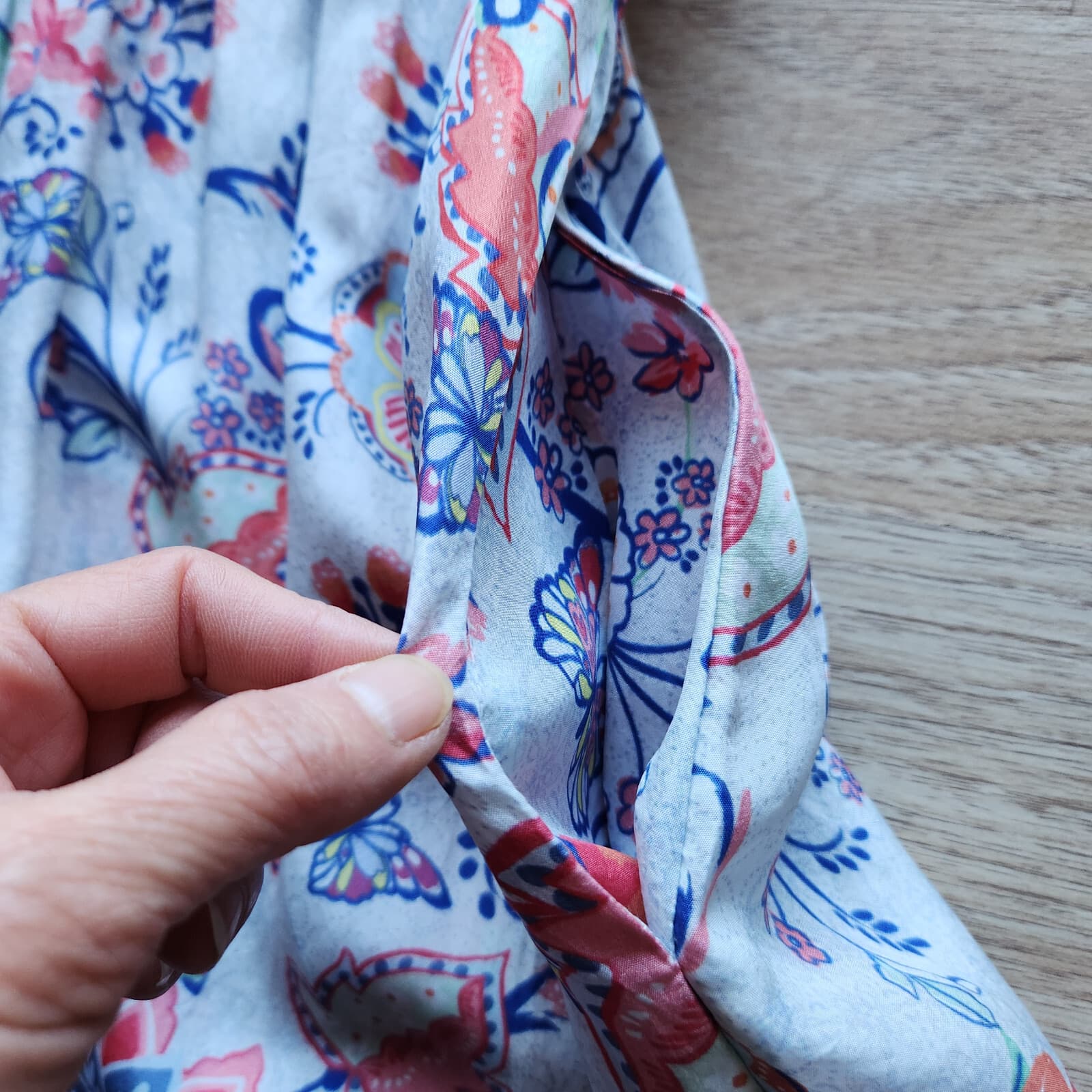 Sundance 100% Silk Floral Light as Air Dress Sleeveless Pocket Multicolor Sz.S - Thumbnail 9