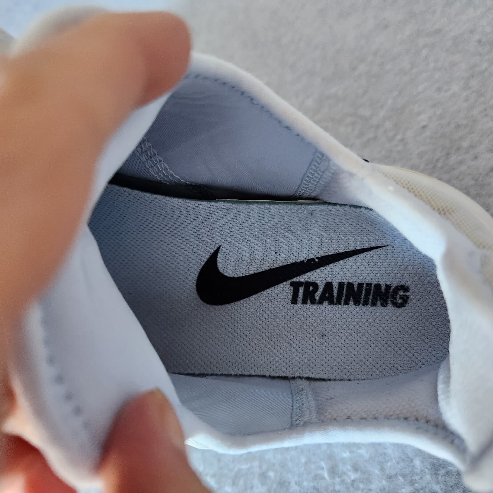 Nike Free TR 8 Training Athletic Shoes Lace Mesh Half Blue Aluminum Women's US10 - Thumbnail 12