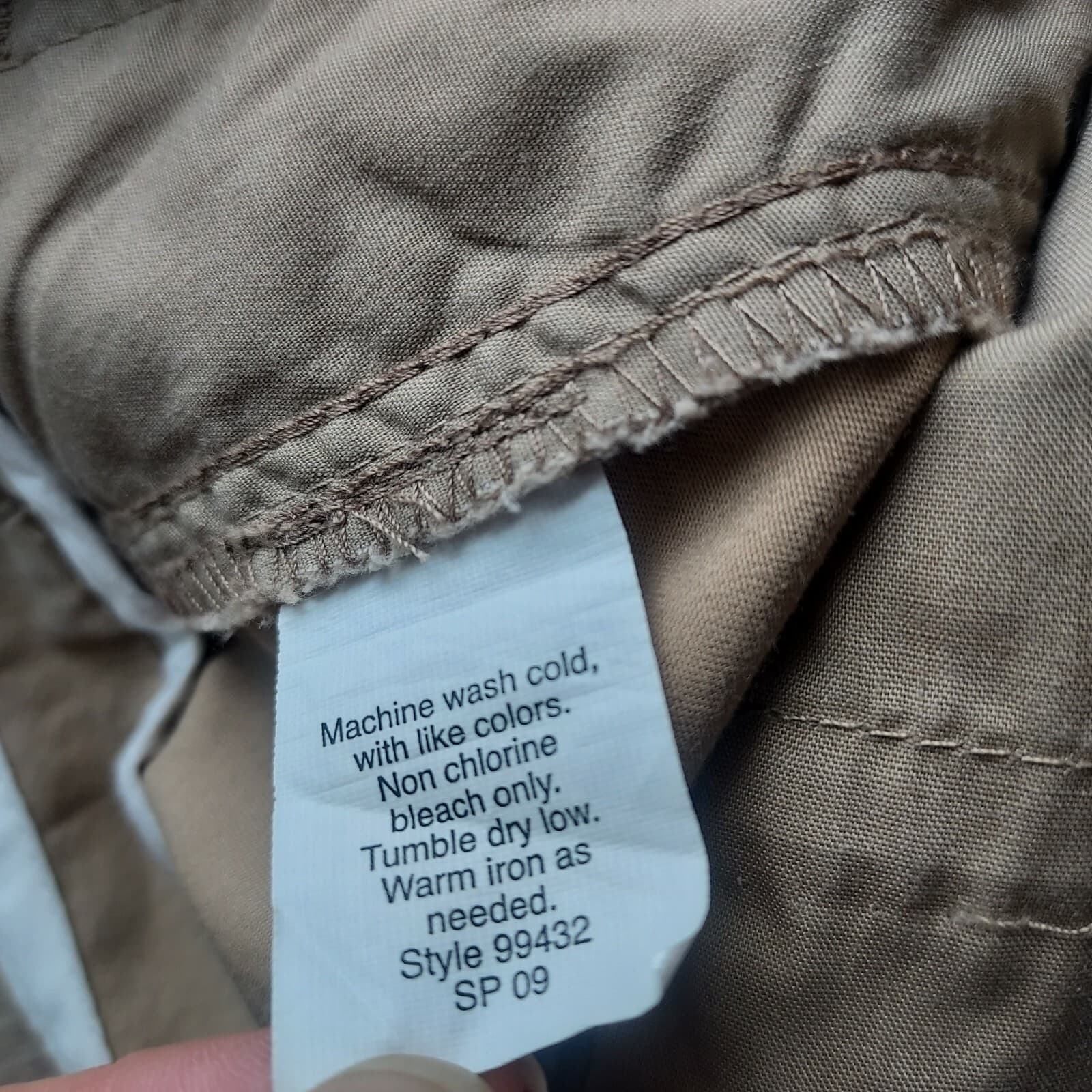J.Crew 10" Bermuda Stretch Chico Shorts Zip Pocket Brown Cotton Blend Women Sz.6 - Thumbnail 7