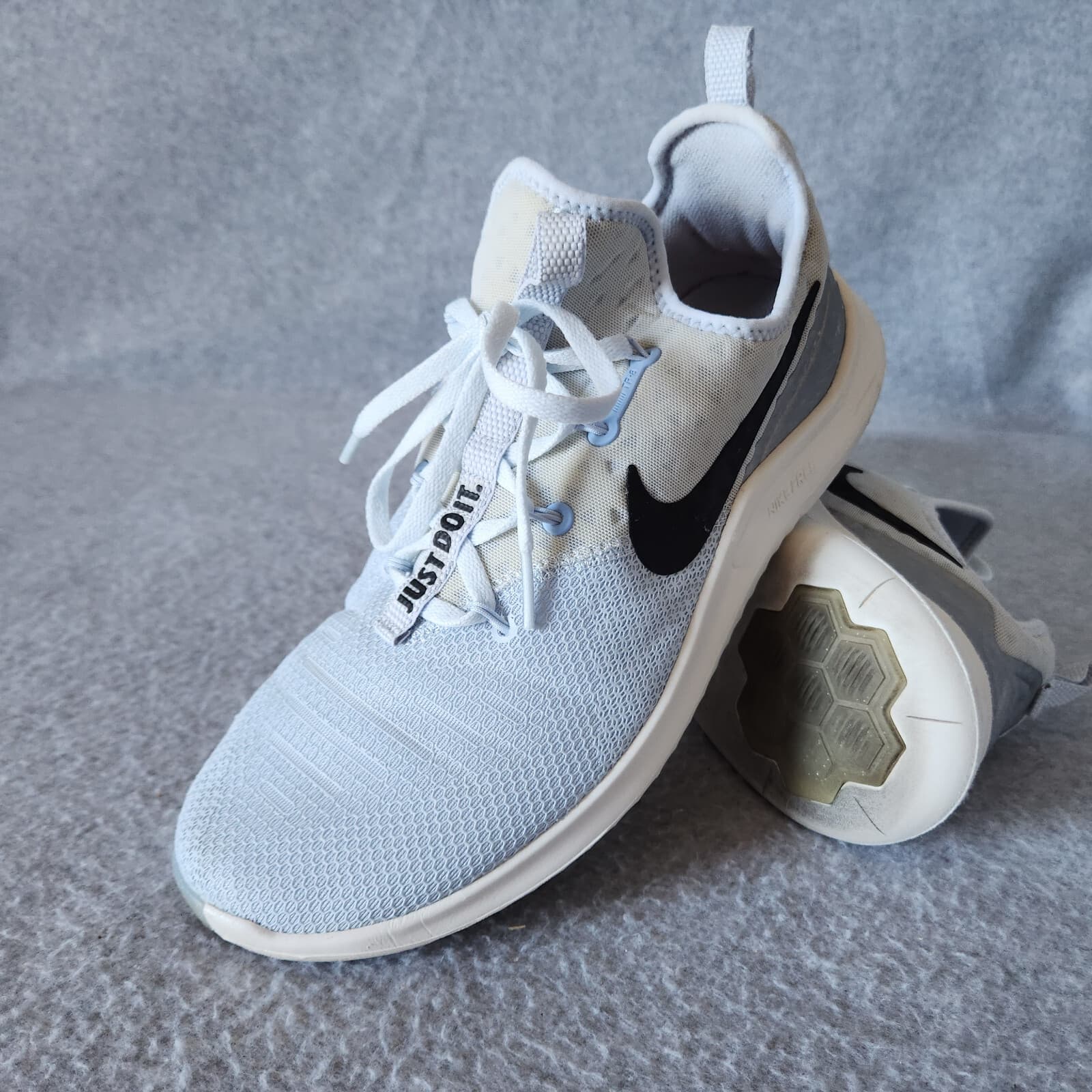Nike Free TR 8 Training Athletic Shoes Lace Mesh Half Blue Aluminum Women's US10 - Thumbnail 6