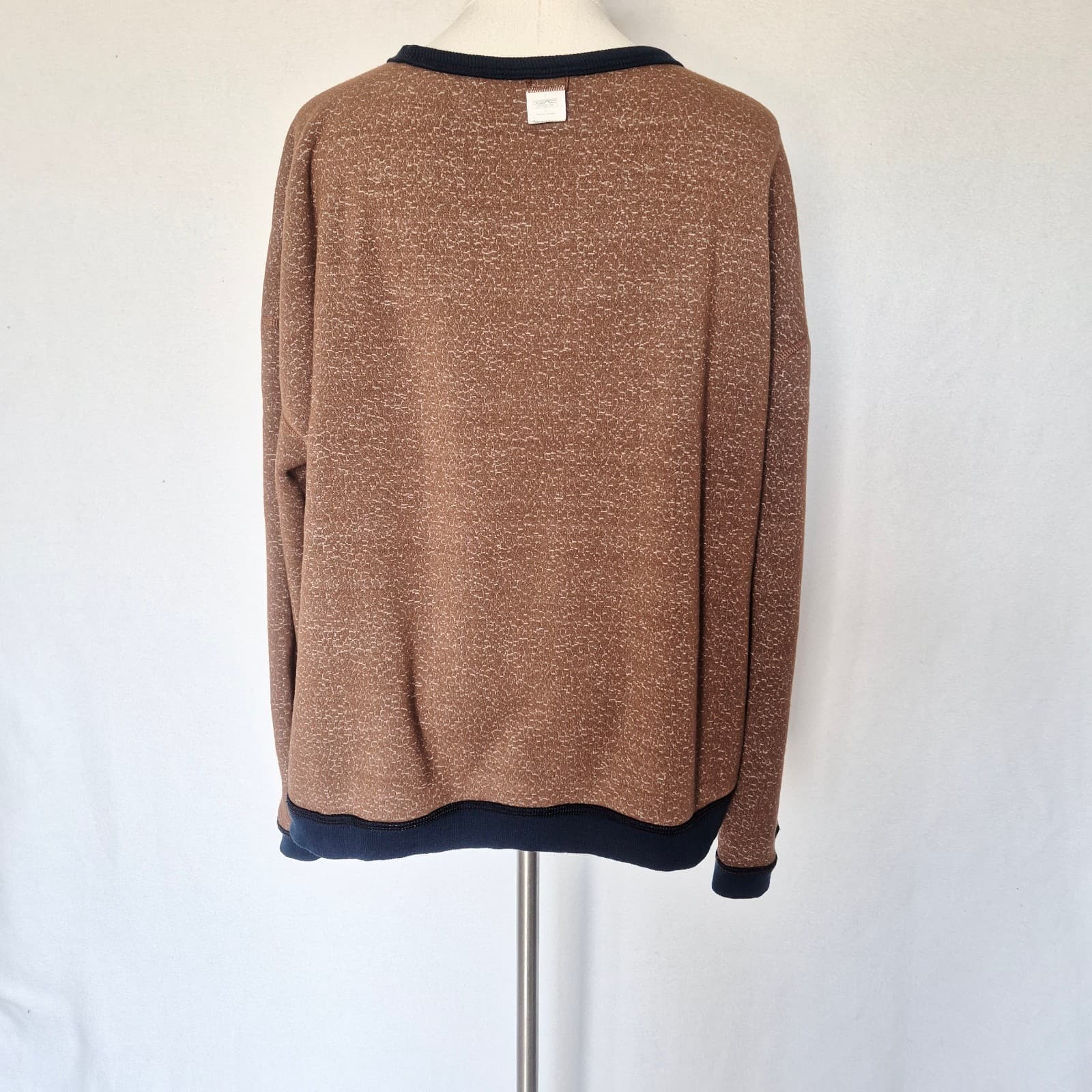 Patagonia Reversible Shearling Crew-Neck Sweater Long Sleeve Brown Women's L - Thumbnail 9