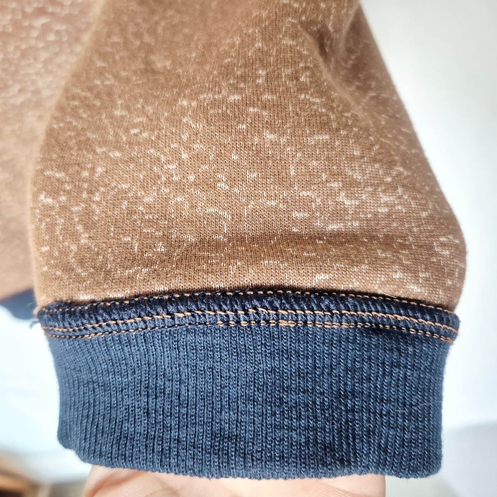 Patagonia Reversible Shearling Crew-Neck Sweater Long Sleeve Brown Women's L - Thumbnail 8