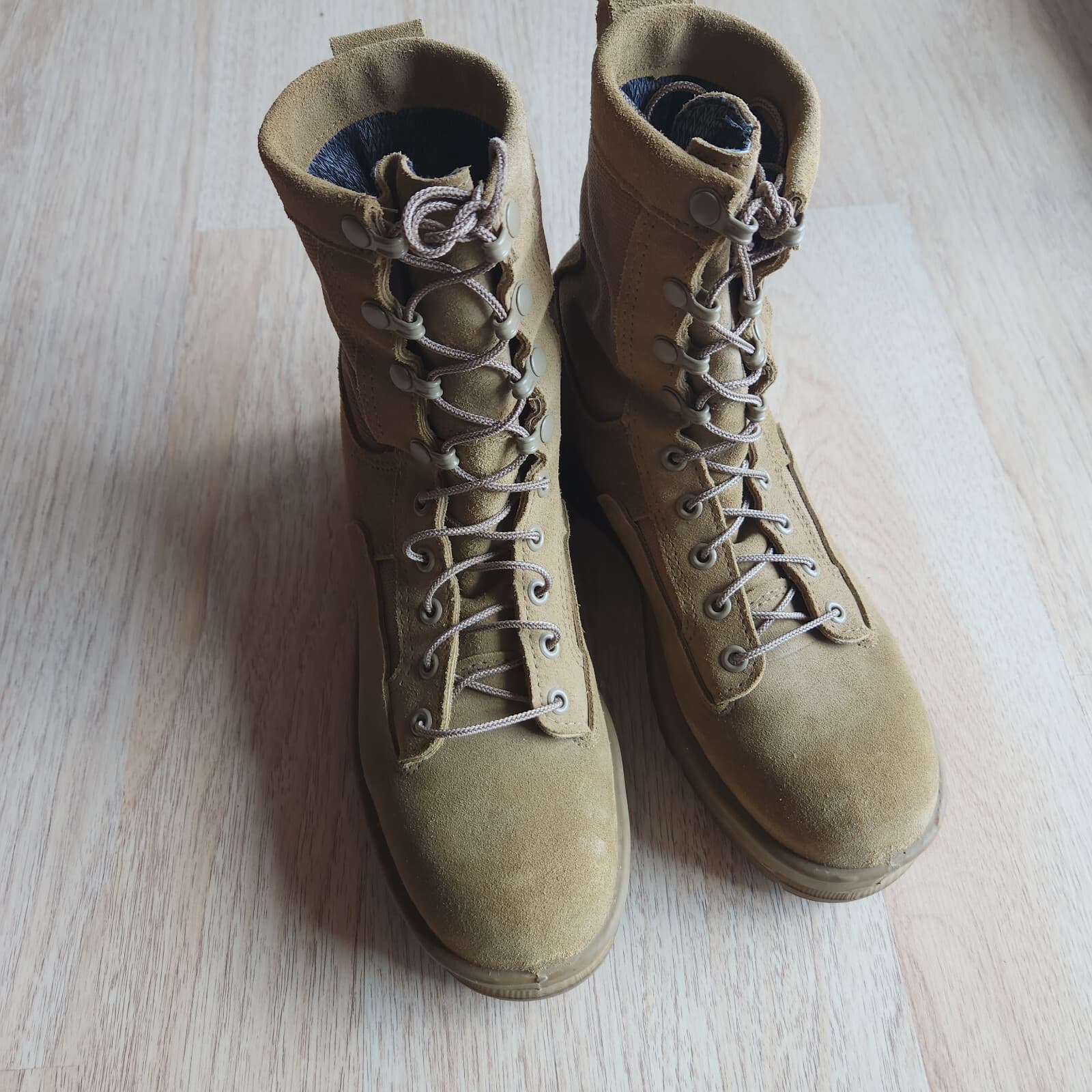 Altama Vibram Gore-tex Waterproof Temperate Weather Army Combat Boot Tan Men US7 - Thumbnail 3