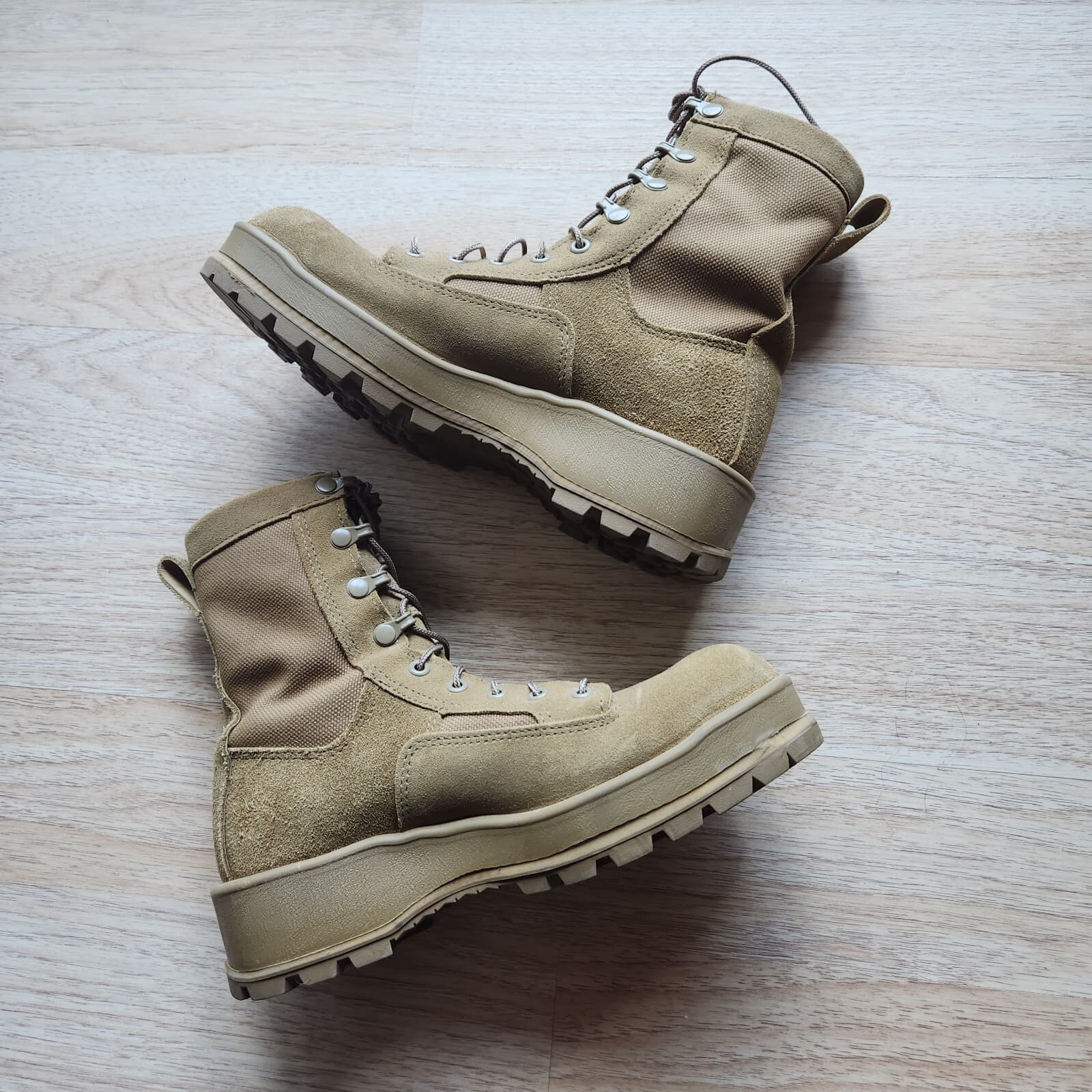 Altama Vibram Gore-tex Waterproof Temperate Weather Army Combat Boot Tan Men US7 - Thumbnail 2