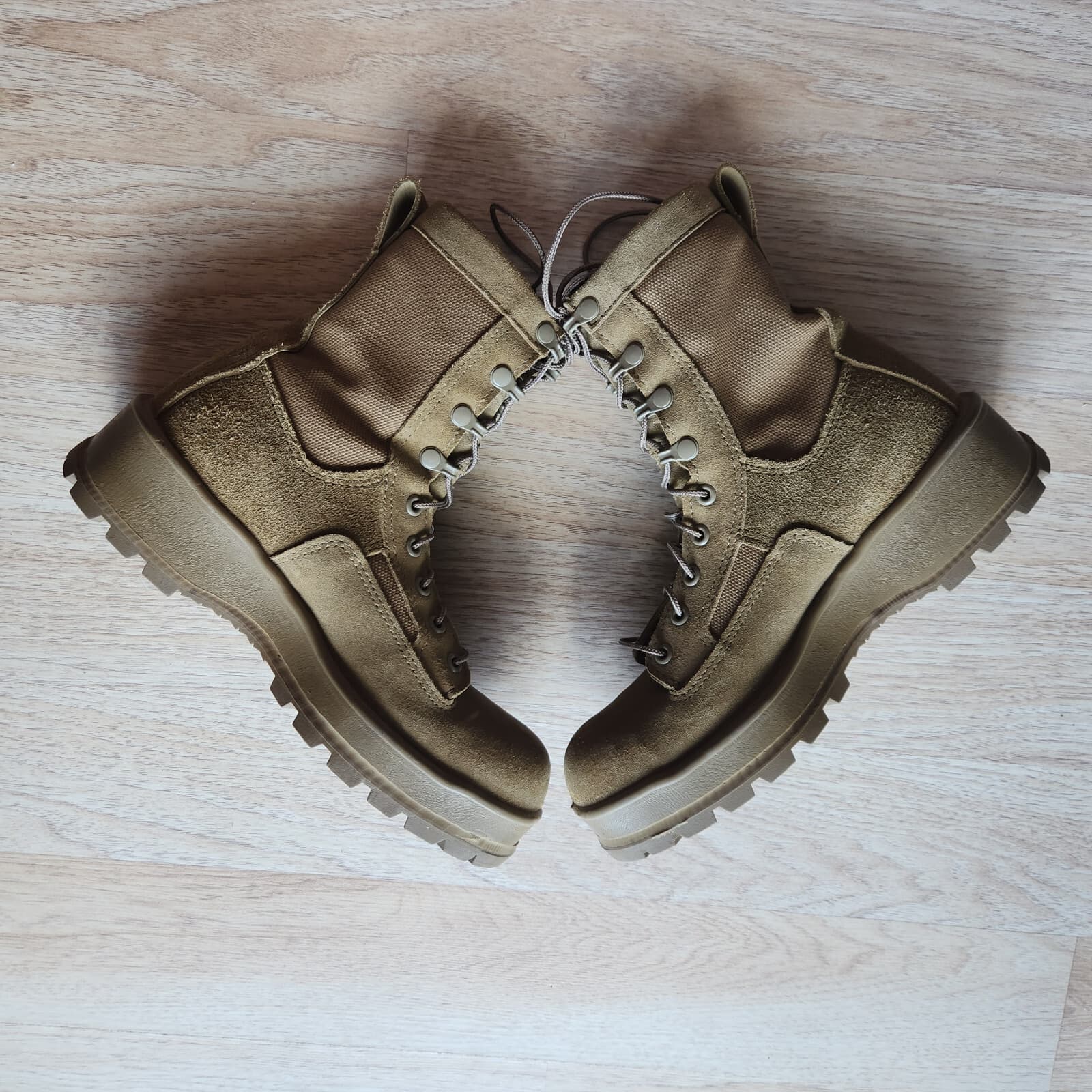 Altama Vibram Gore-tex Waterproof Temperate Weather Army Combat Boot Tan Men US7 - Thumbnail 7