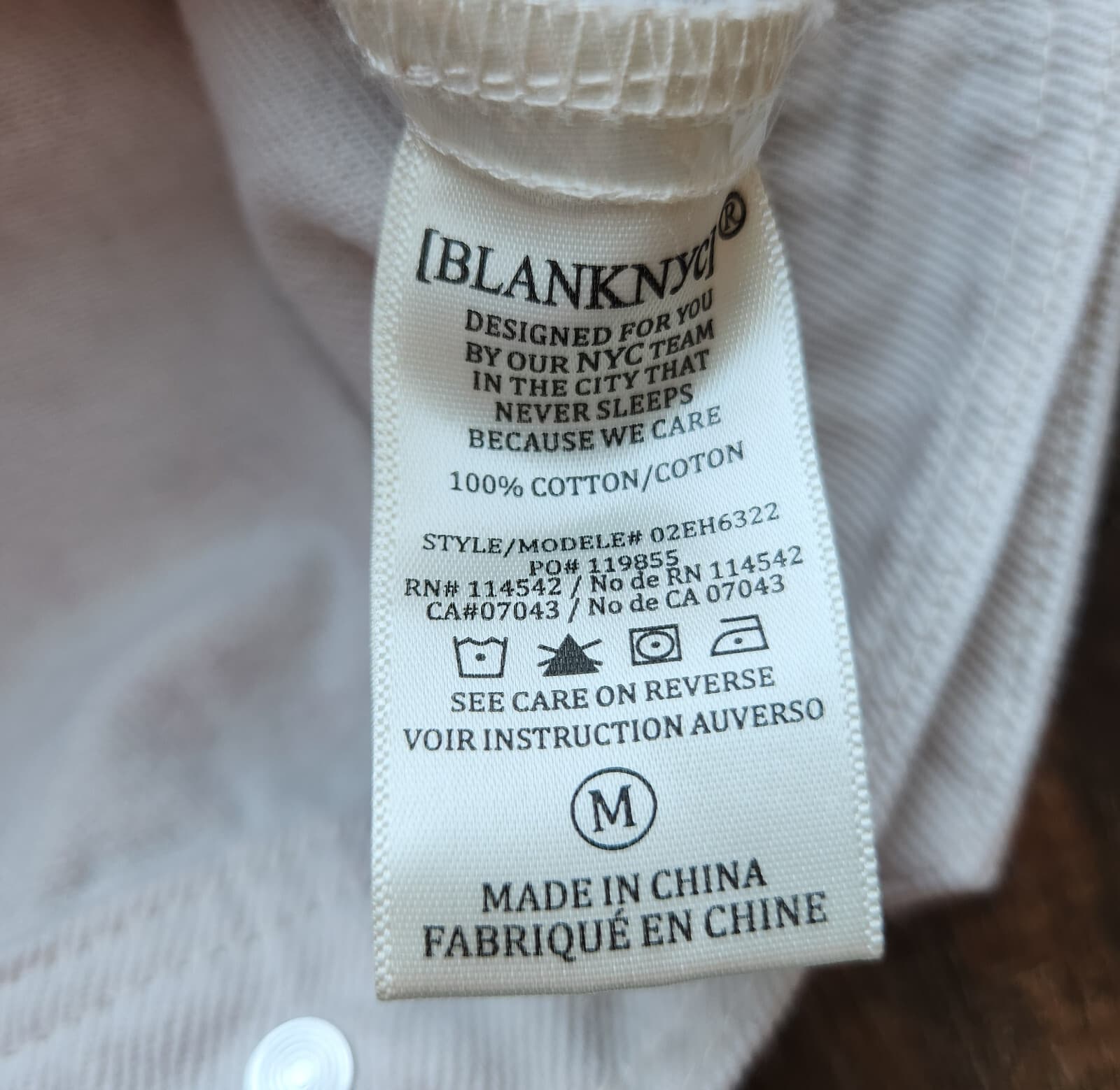Blank NYC Full Bloom Floral Patchwork Denim Tucker Jacket Button Pocket Cream M - Thumbnail 13