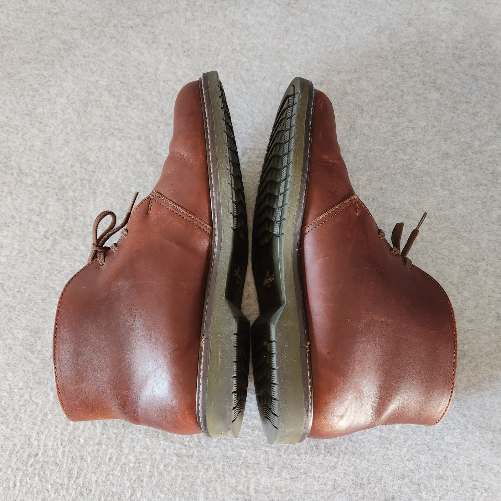 Sebago Drysides Waterproof Leather Chukka Boots Lace-Up Brown Men US11M - Thumbnail 4